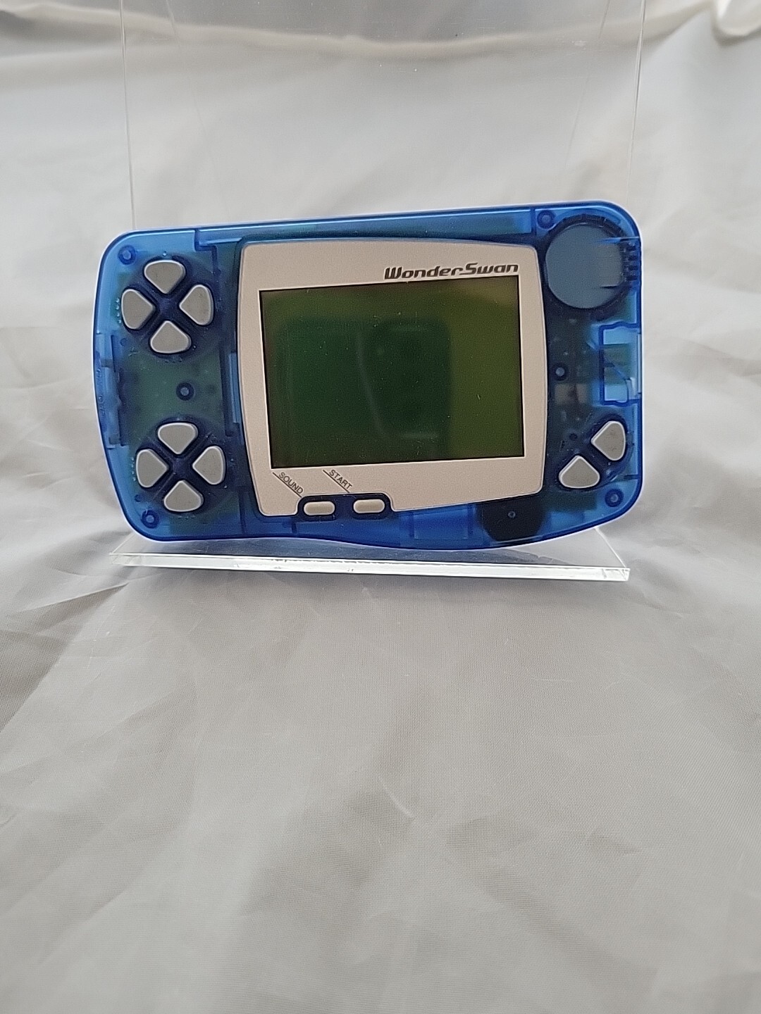 BANDAI WonderSwan Console – SW-001 – Partially working – For Repair or Parts