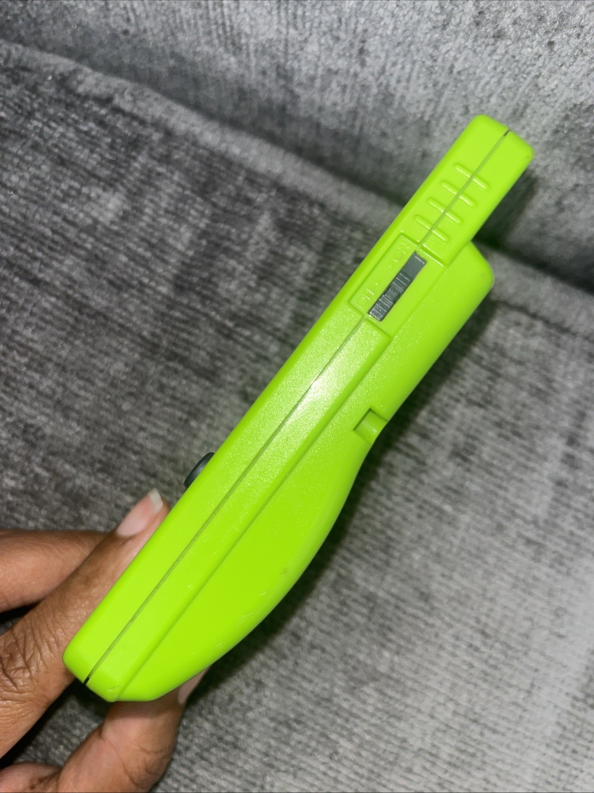 Nintendo Game Boy Color Handheld System Green. Missing Battery Cover. Read