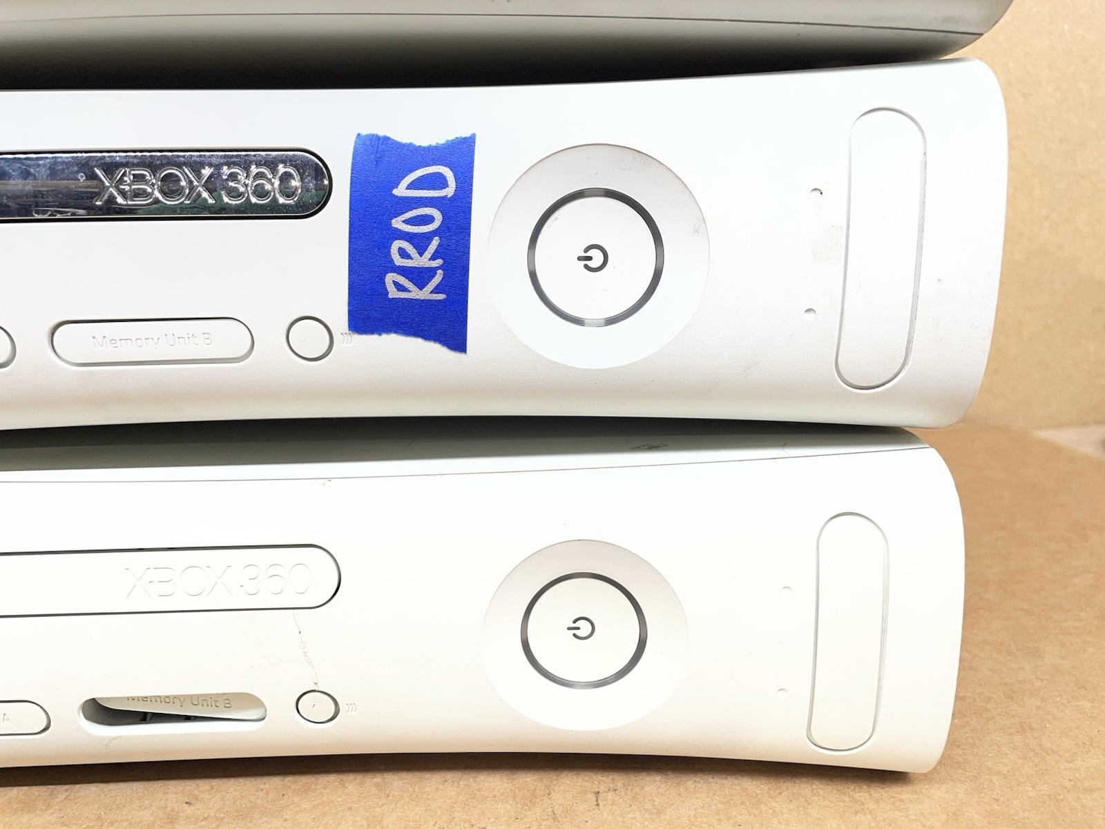 LOT of 3 Original Microsoft Xbox 360 Game Console – RROD Not Working For Parts