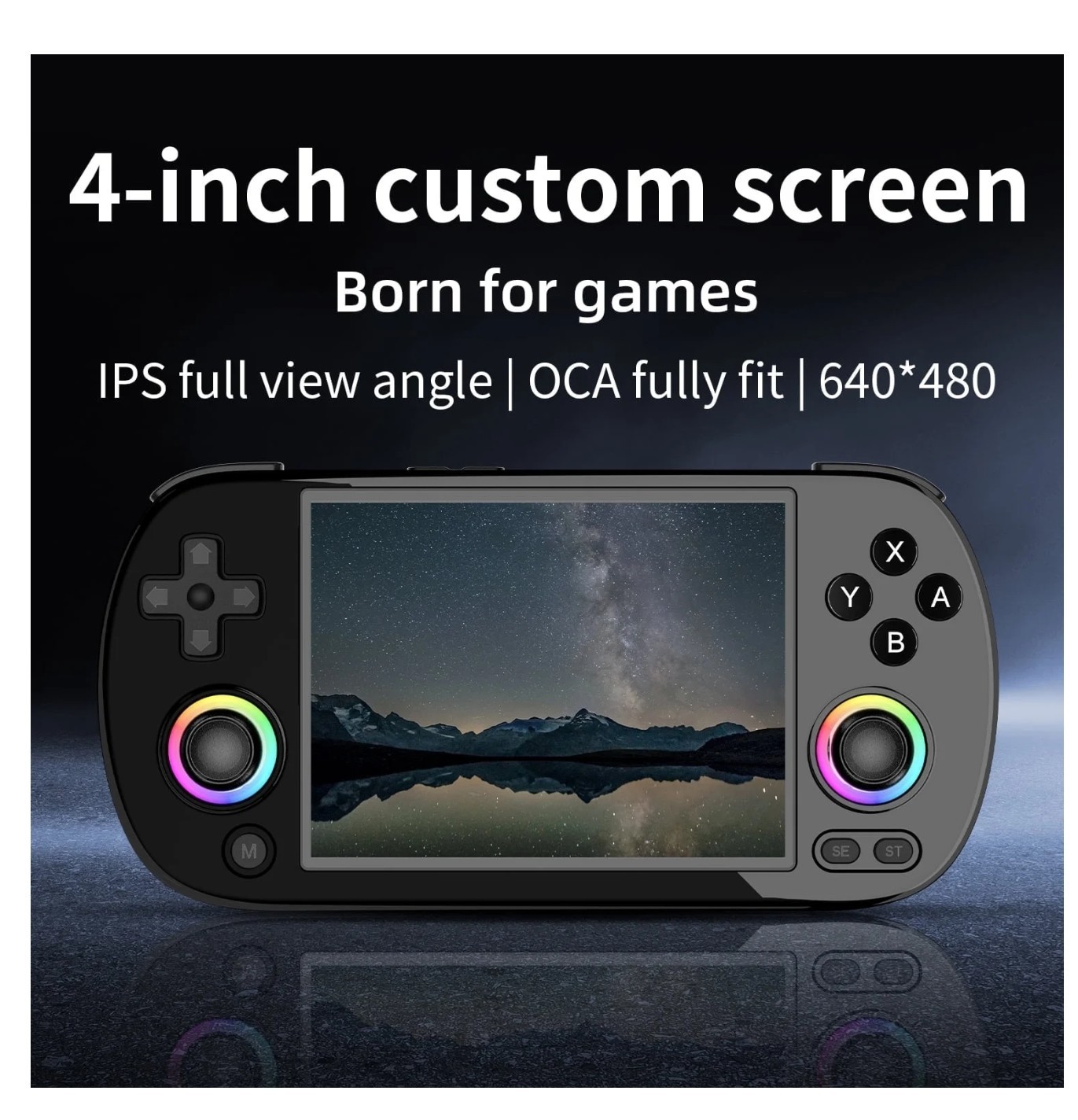 RG40XX H Handheld Game Consoles,4 inch IPS,Linux 64,WiFiluetooth HD and TV…