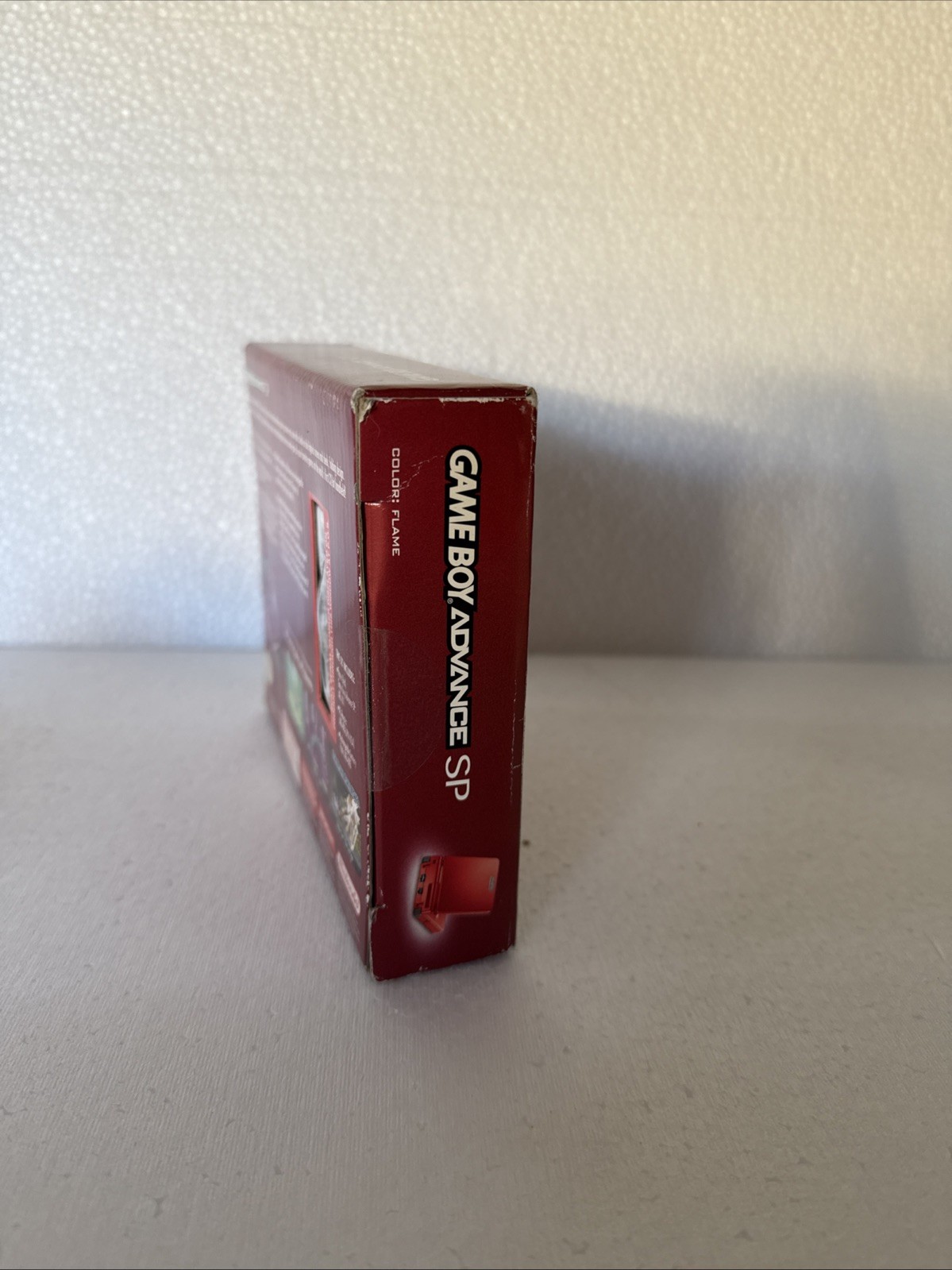 Nintendo Game Boy Advance SP GBA Flame Red Console Sealed Box Rare New Sealed