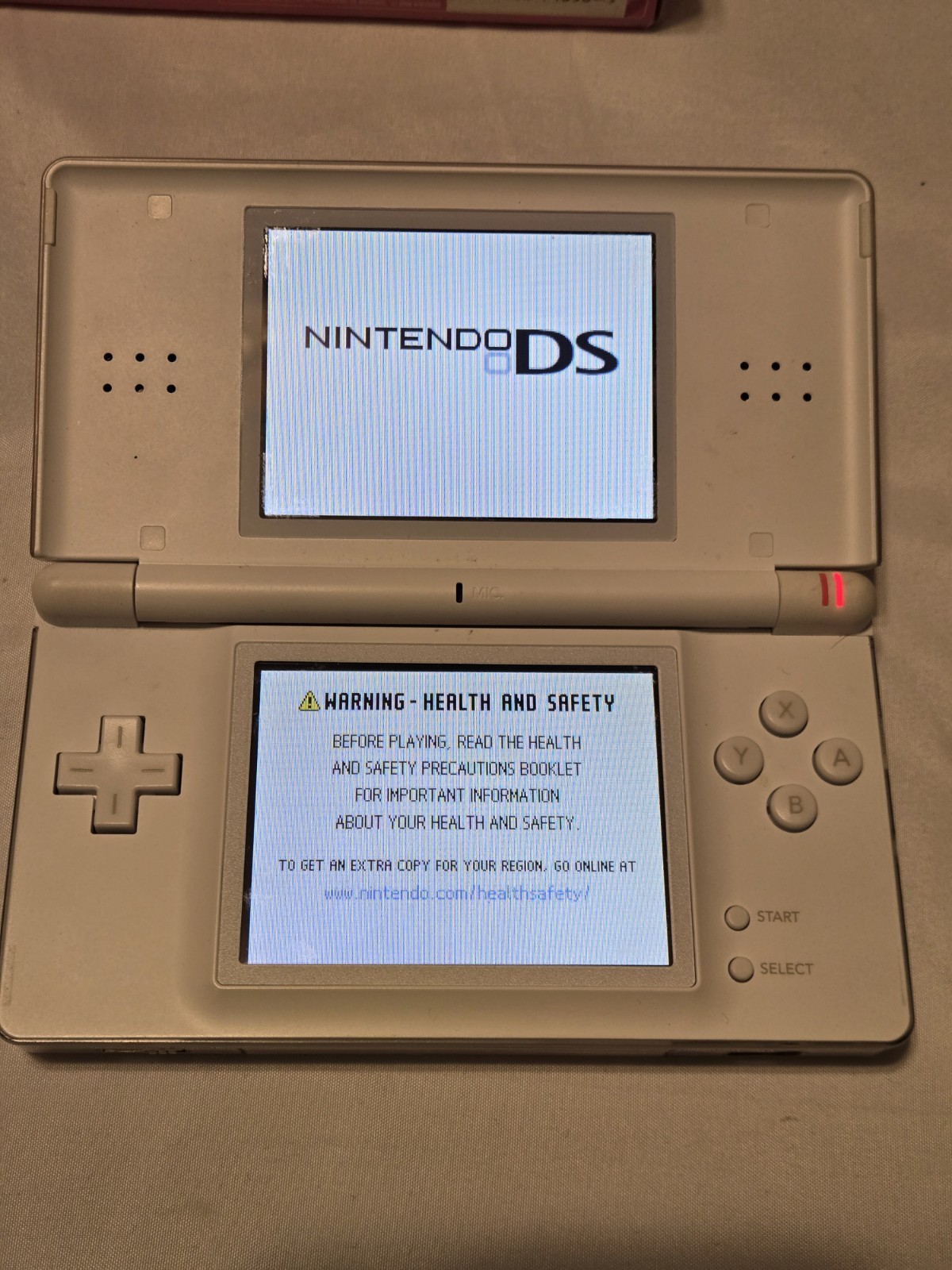 Nintendo Ds Lite Susan G. Komen Special Edition Matching Serial RARE