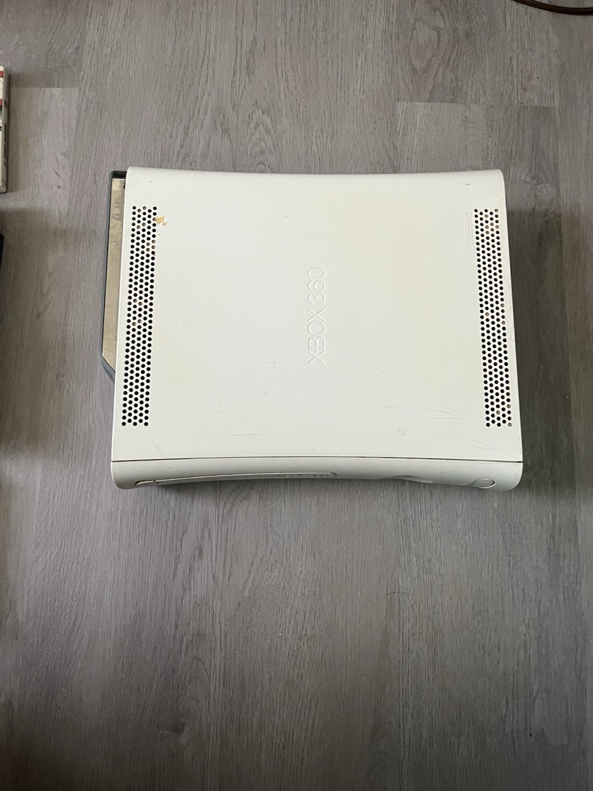 Microsoft Xbox 360 White Home Console HDMI Component RCA HDD Expansion