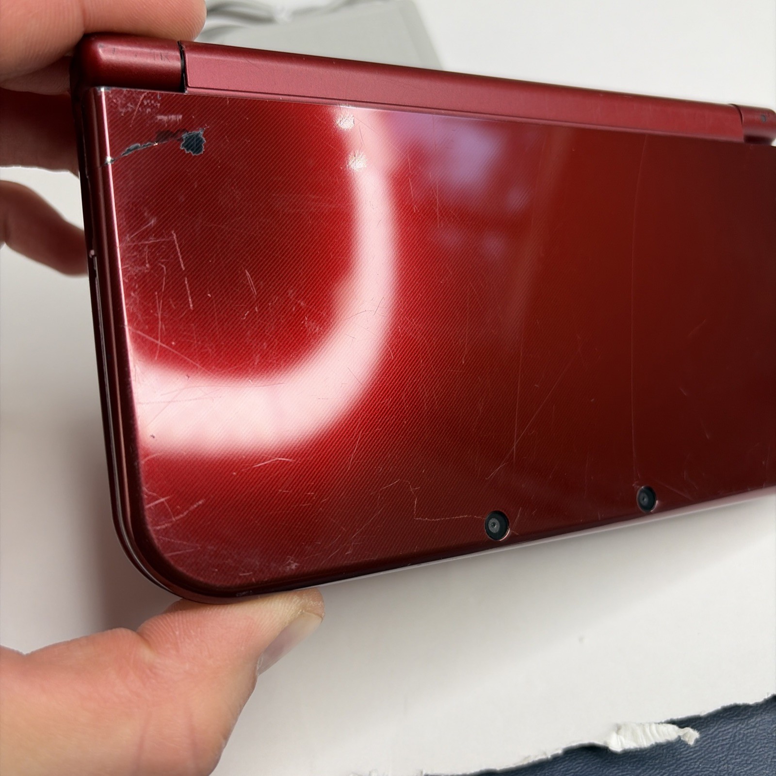 New Nintendo 3DS XL Red Console US Model – Tested! W Charger Stylus
