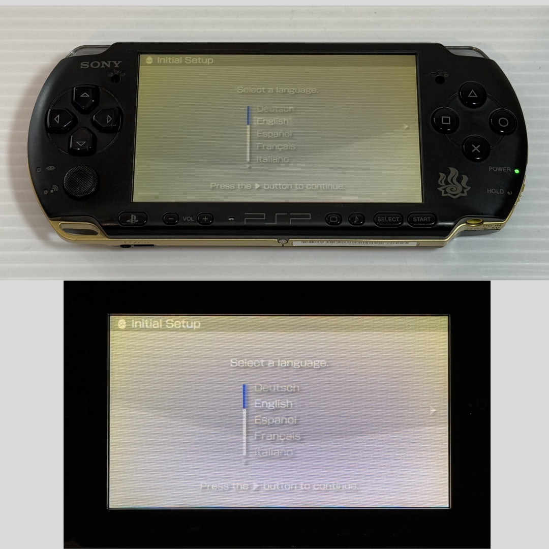 Sony PSP-3000 Console Monster Hunter 3rd Limited Edition Region Free – Excellent