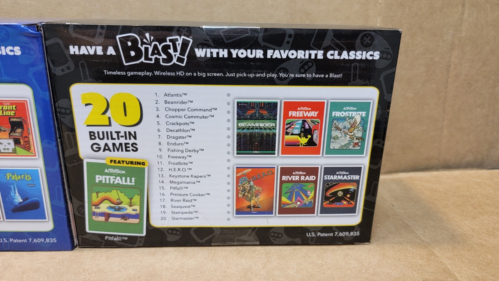 Retro Games Flashback Activision Amd Legends Blast NEW