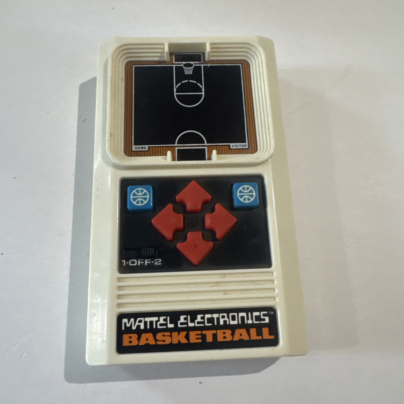 Mattel Electronics Vintage Handheld Basketball Game Tested 1978 Pre-owned WORKS!