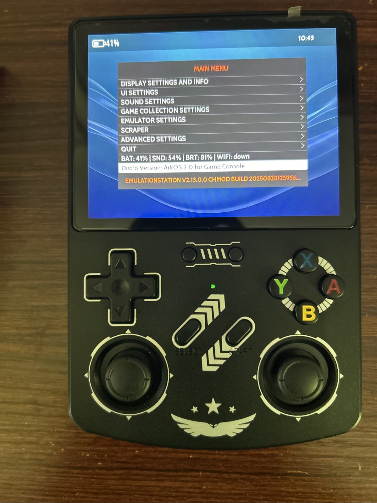 R40XX 128G Retro Handheld Video Game Console 4.2″ HD IPS, Linux, ArkOS R36s