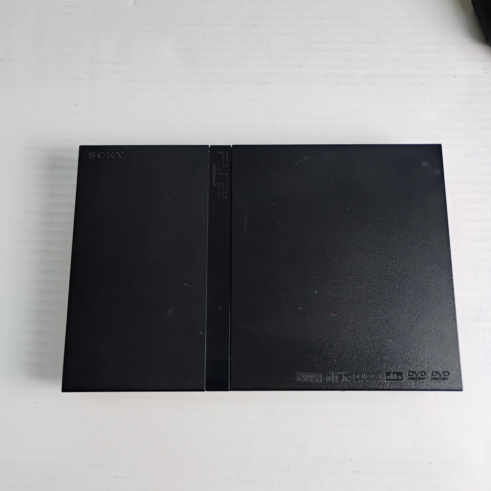Sony PlayStation 2 Slim Console Bundle 9 Games Memory Card Controller Cords PS2