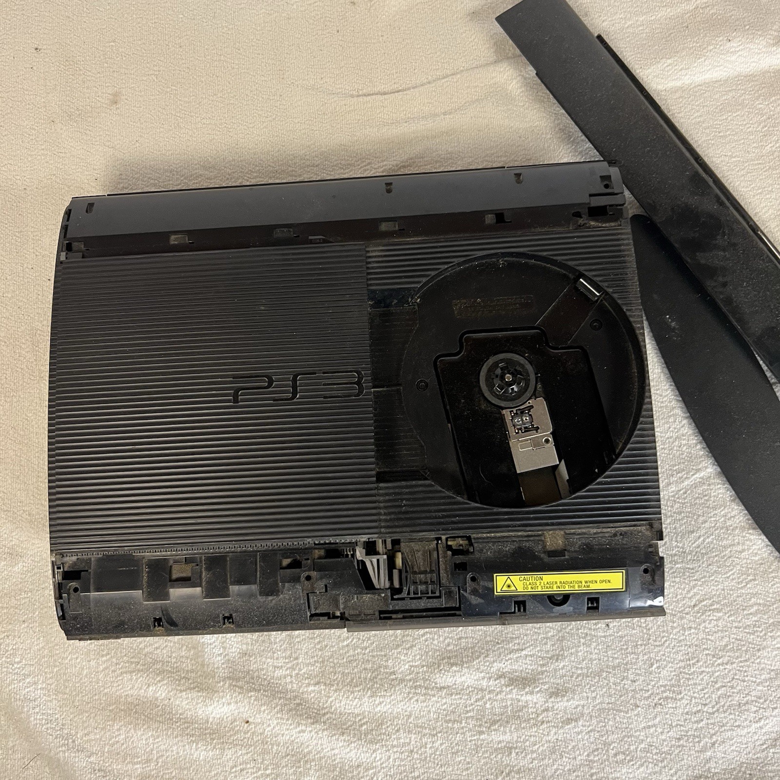 Sony PlayStation 3 Super Slim PS3 Black Console Gaming System Only Tested