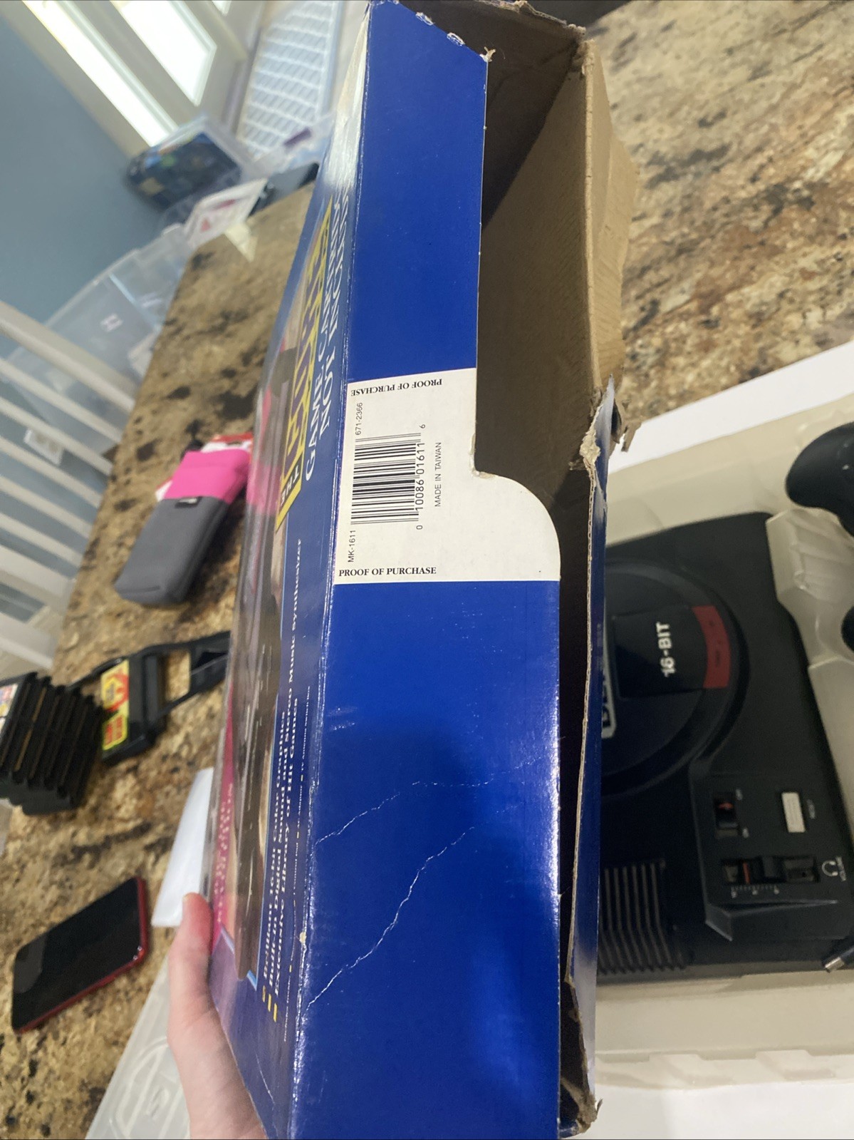 Sega Genesis Model 1 Core Video game system console W/Sonis w 1 controller