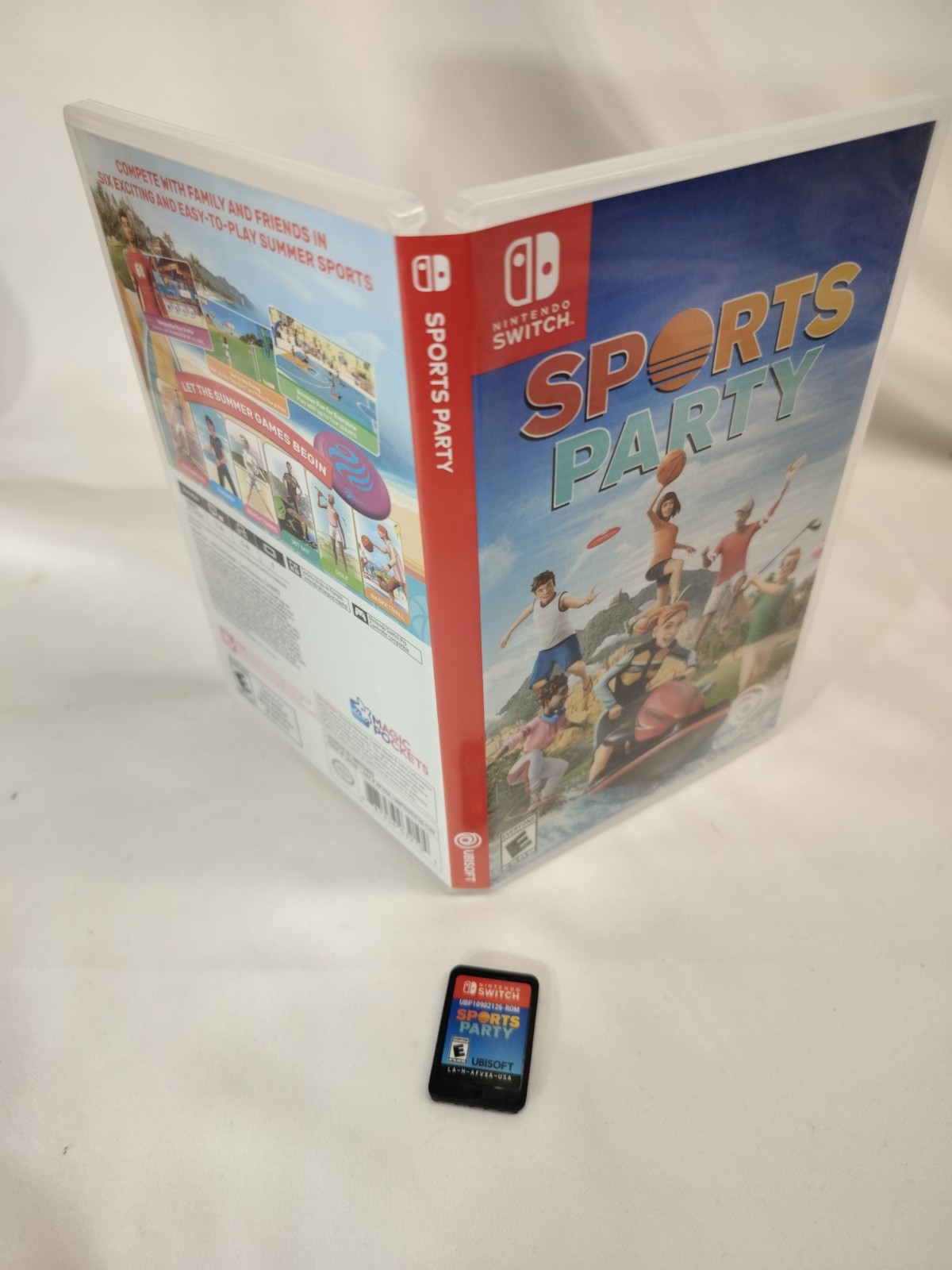 Nintendo Switch Bundle – HAC-001 Red & Blue Joycons – Charger – 5 Games Tested!