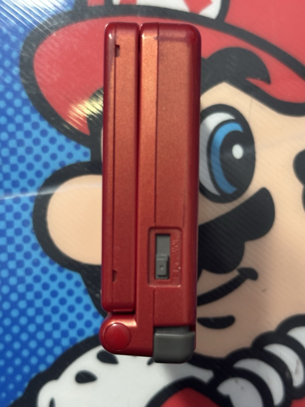 Nintendo Game Boy Advance SP Handheld Game Console AGS-001 Flame Red – Tested