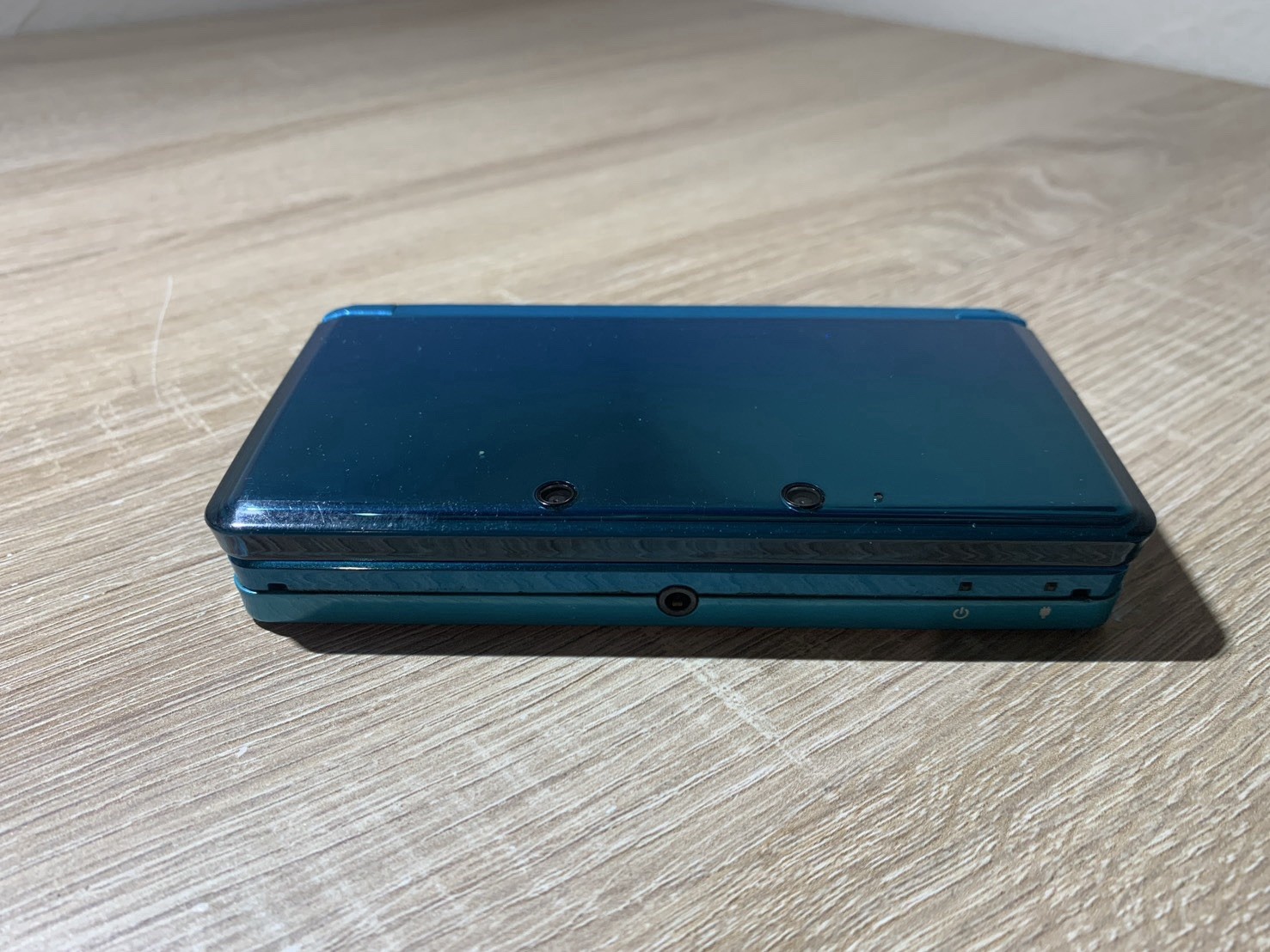 2369 Nintendo 3DS Aqua Blue For Parts