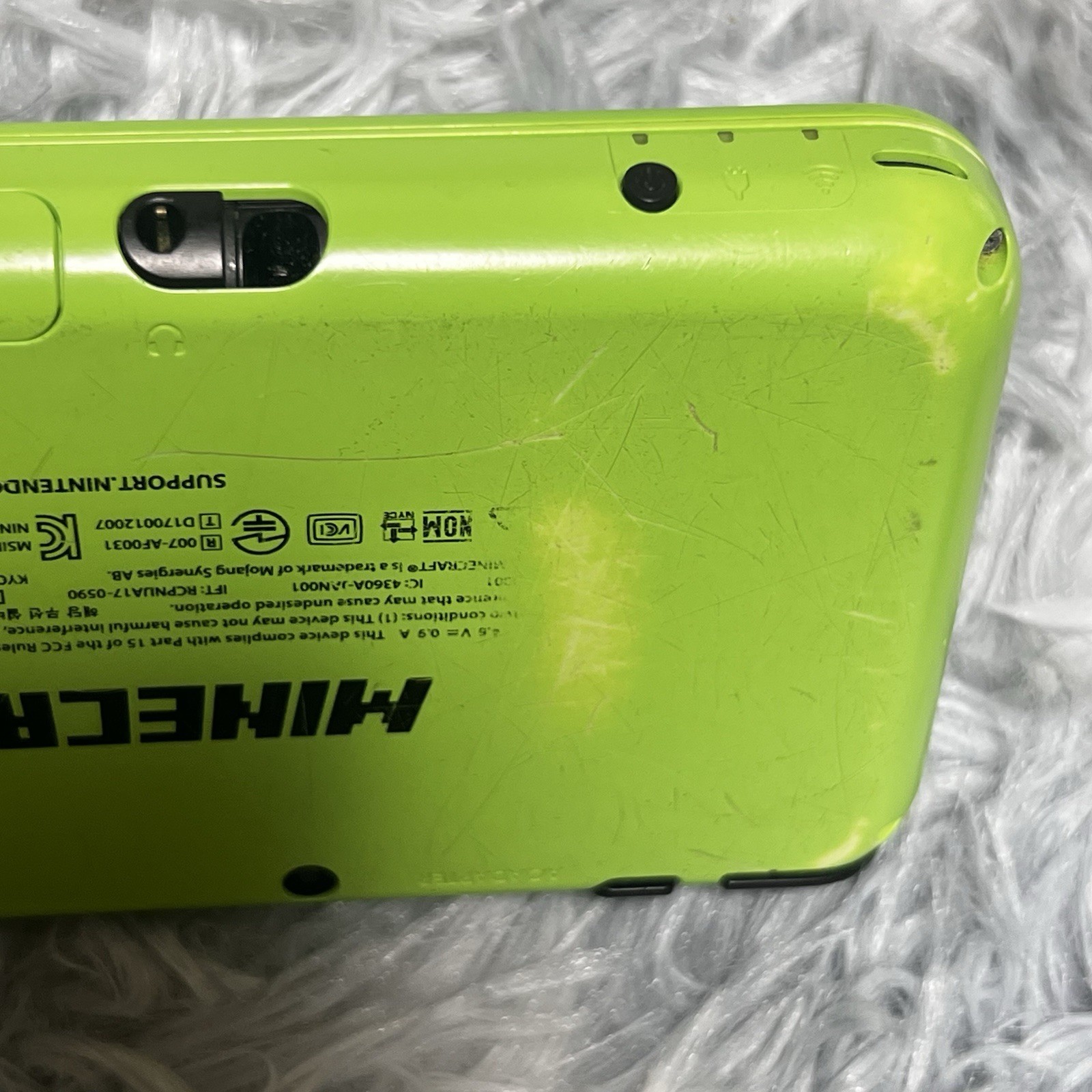 Minecraft Nintendo 2DS XL Creeper Edition Video Game Console (Japan)