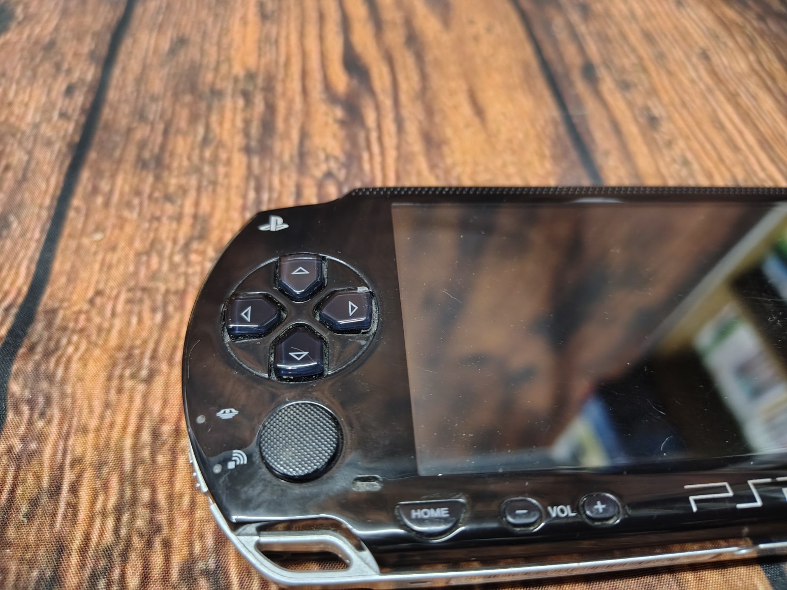 Sony PlayStation Portable PSP 1001 Black Fat Console Tested Working