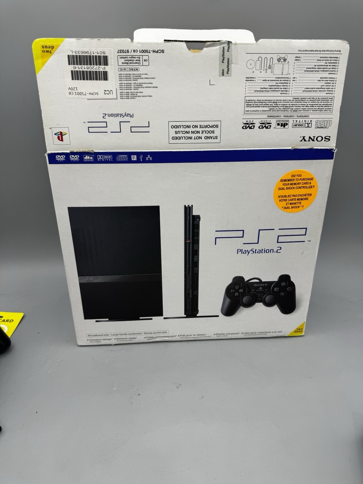PlayStation 2 Slim Tested & Cleaned Complete In Box New Laser