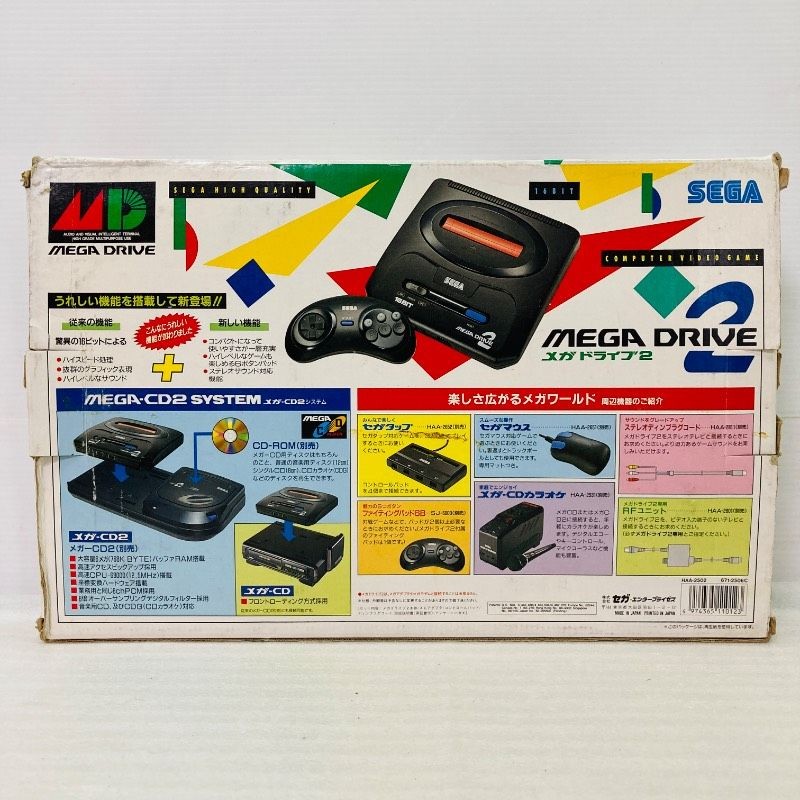 Tested and Working Ready to Play Includes Box Manual SEGA Mega Drive 2 HAA 2502
