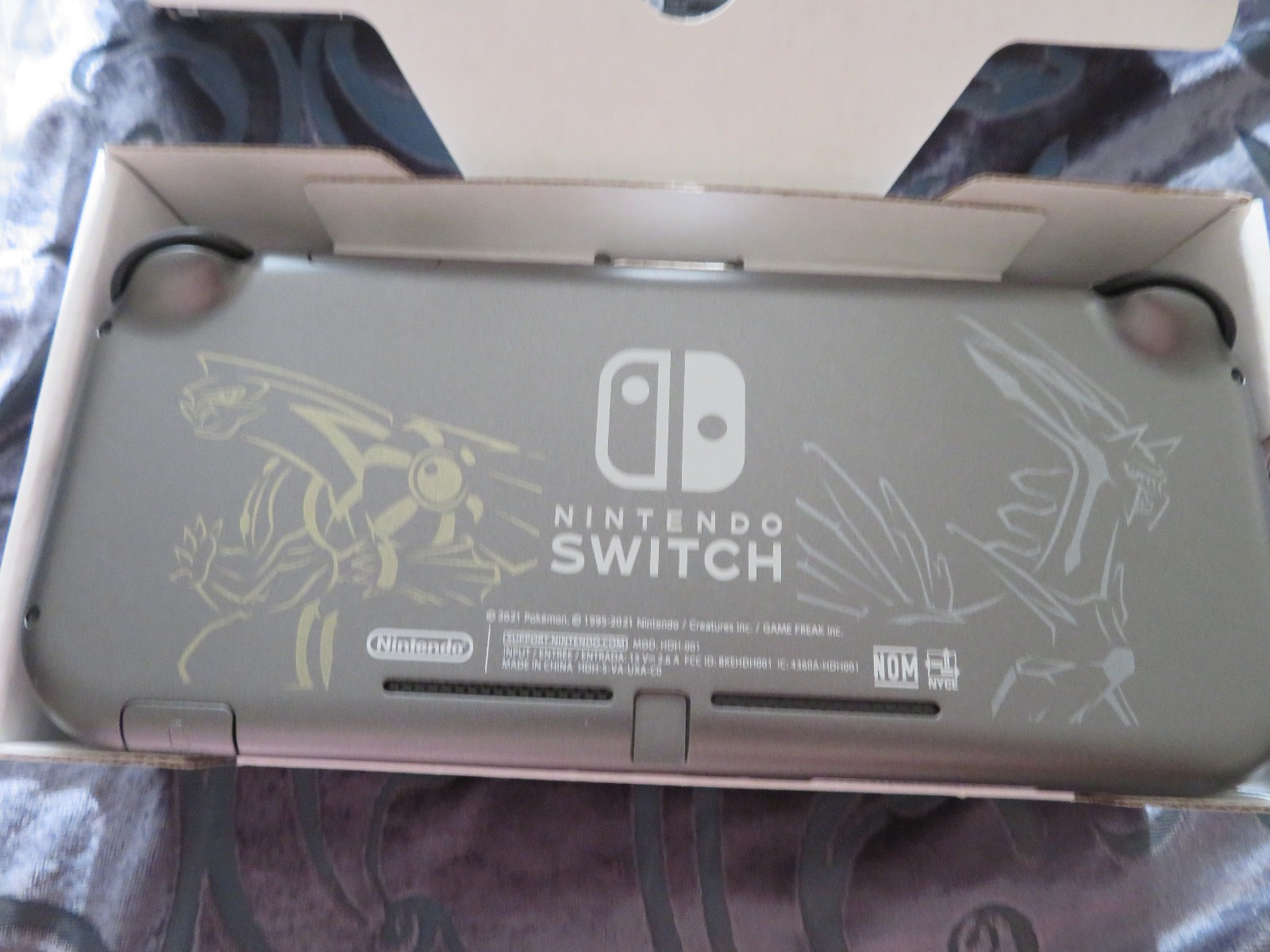 NEW-Nintendo Switch Lite Pokemon Dialga & Palkia Limited Edition Console*Pokémon