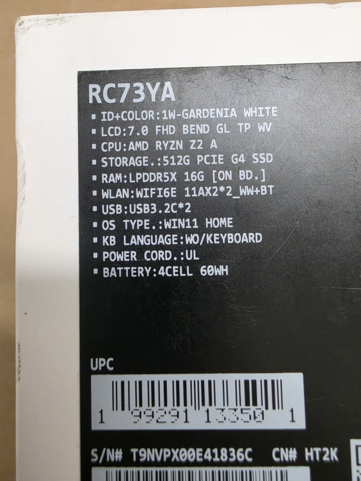 Asus ROG Xbox Ally AMD 16GB RAM 512GB White new open box