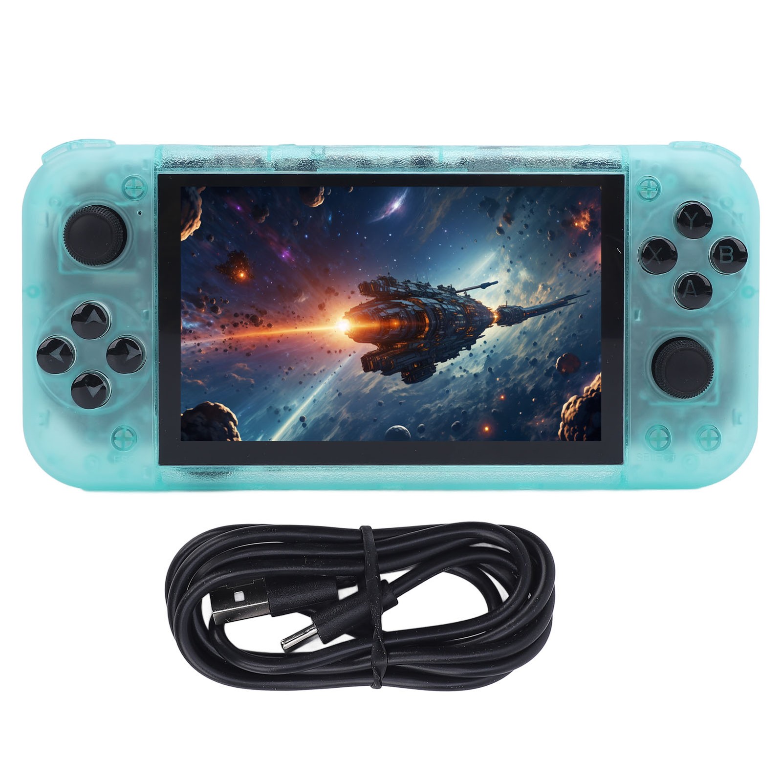 RG50XX Retro Handheld Game Console 128GB 5.0 Inch IPS 800×480 Screen 3000mA TATY