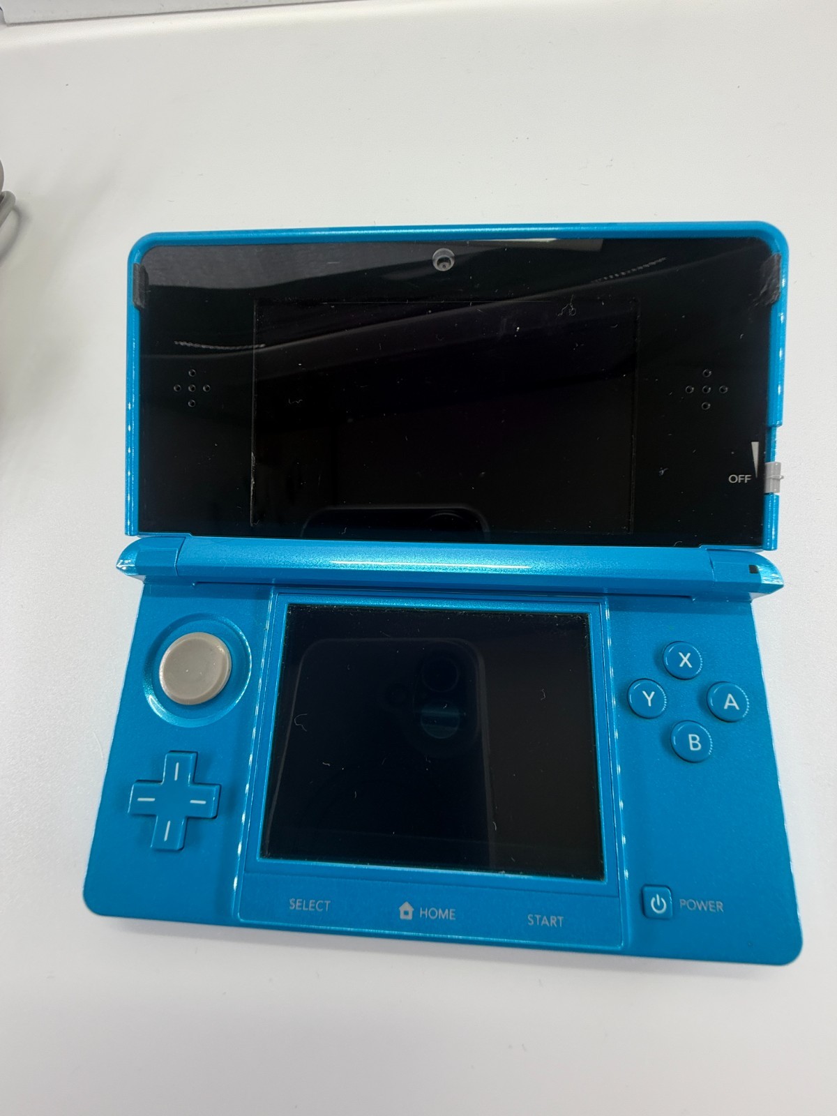 Nintendo 3DS Console Light Blue Japanese Ver. Boxed CIB SD Card AR Cards Tested