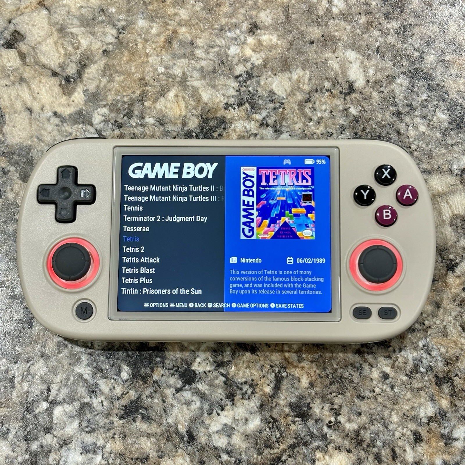 New Anbernic RG40XXH Gaming Handheld New 64GB Card Custom RG40XX H Ready To Play