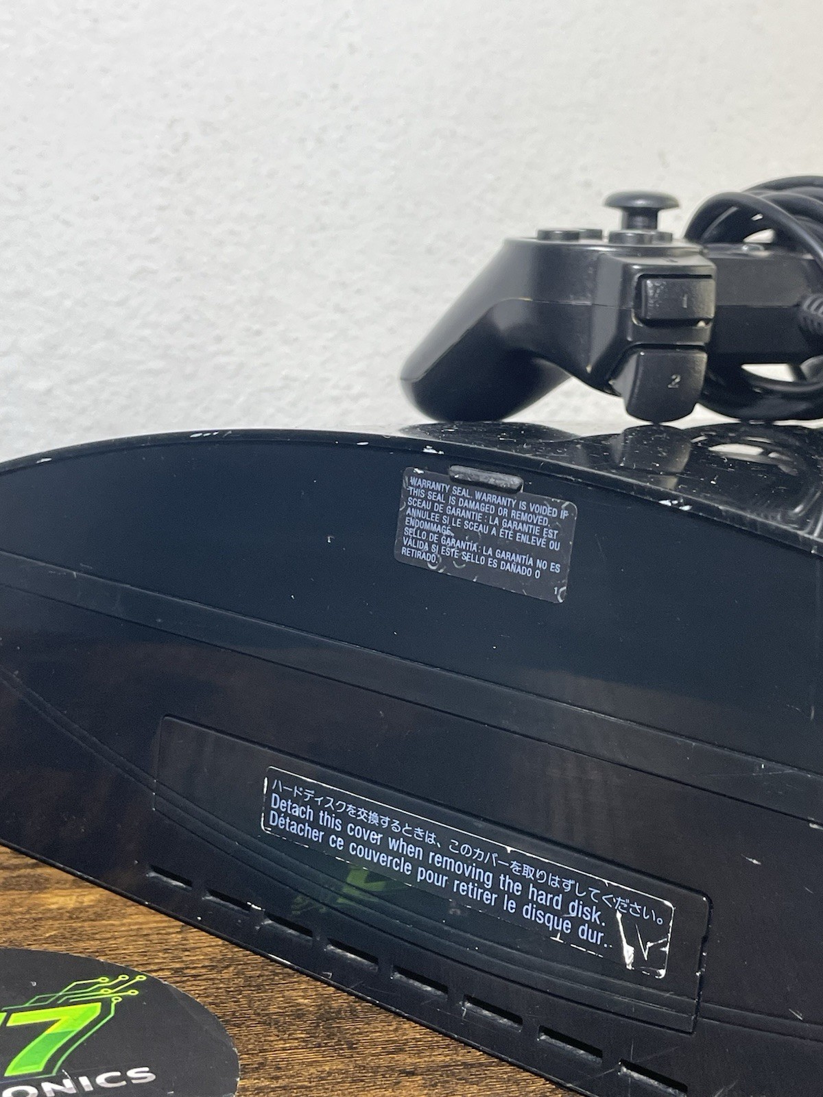 Sony PlayStation 3 PS3 Black Backwards Compatible 1080p HDMI YLOD FOR PARTS READ
