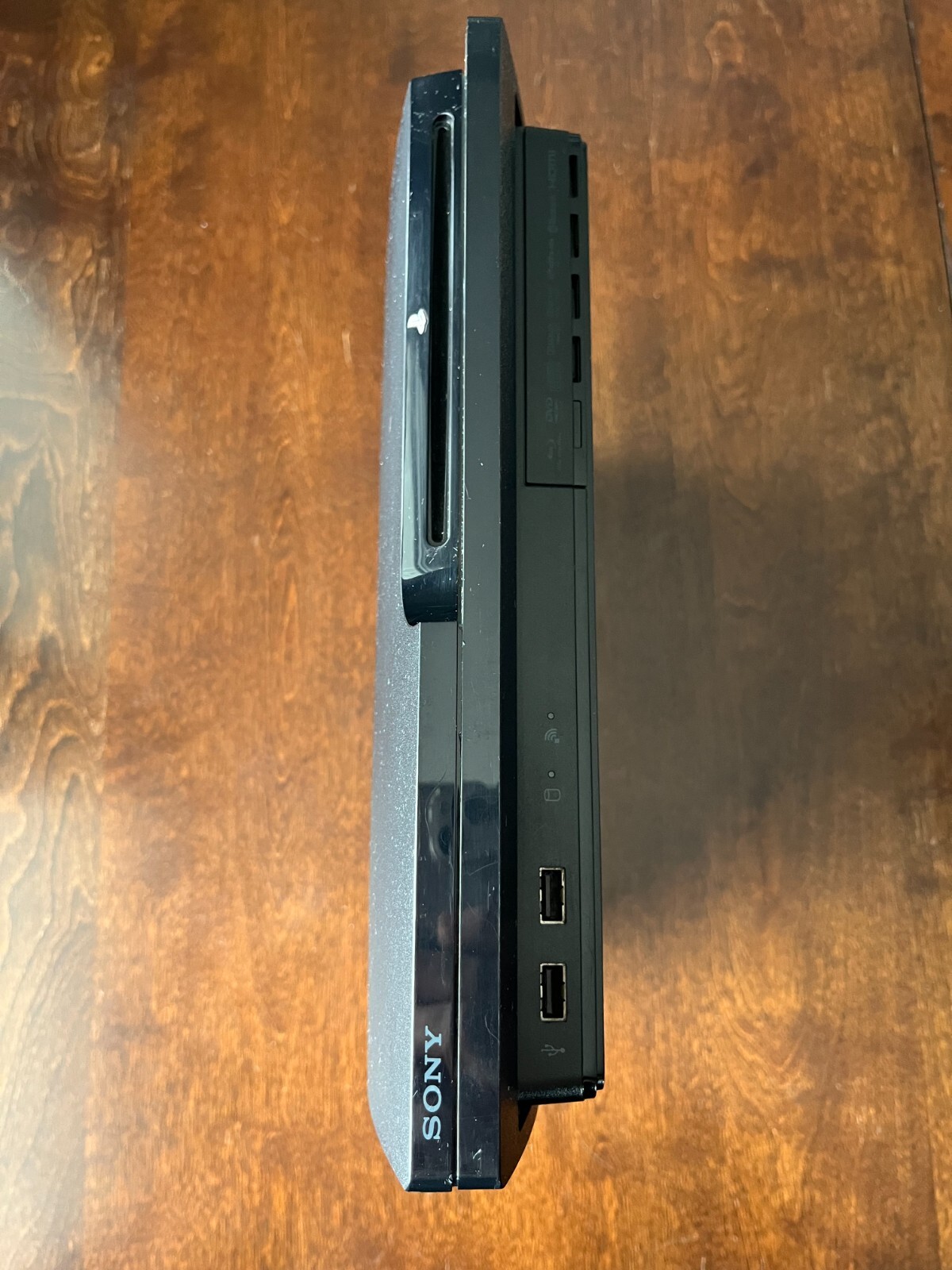 SONY PS3 Slim Black Console CECH-2001B — NOT Working For Parts ONLY