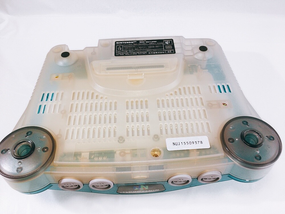 Nintendo 64 Home Console – Clear Blue, Boxed, Working Tested