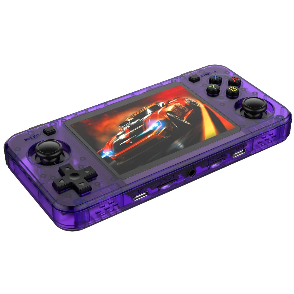BOYHOM New R36H Retro Handheld Console – Purple 64 GB