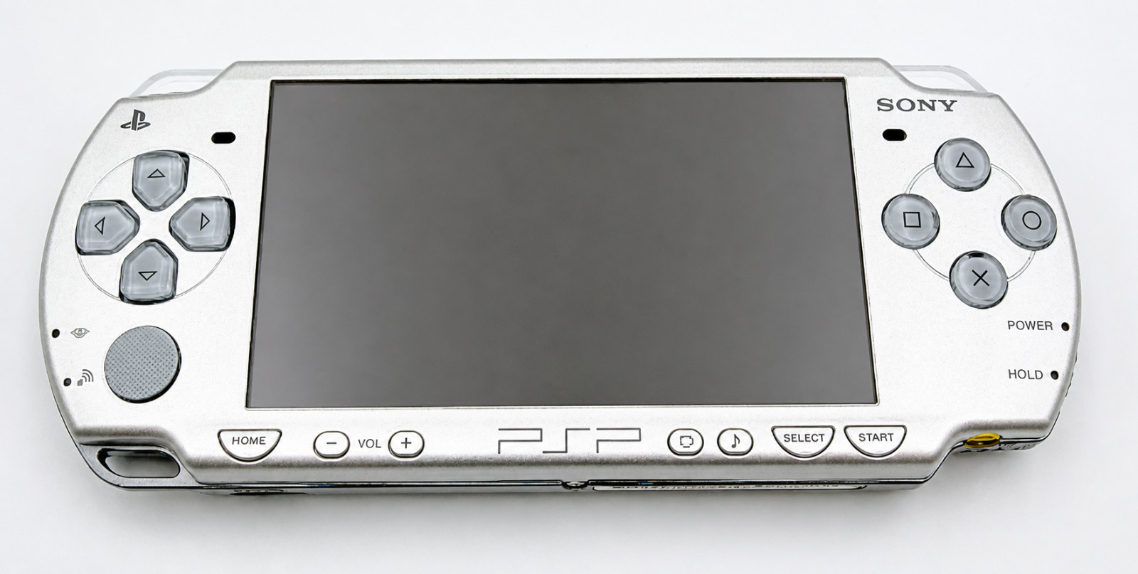 Sony PSP-2000 PSP 2000 Console Silver Region free w/adapter, battery – Very Good