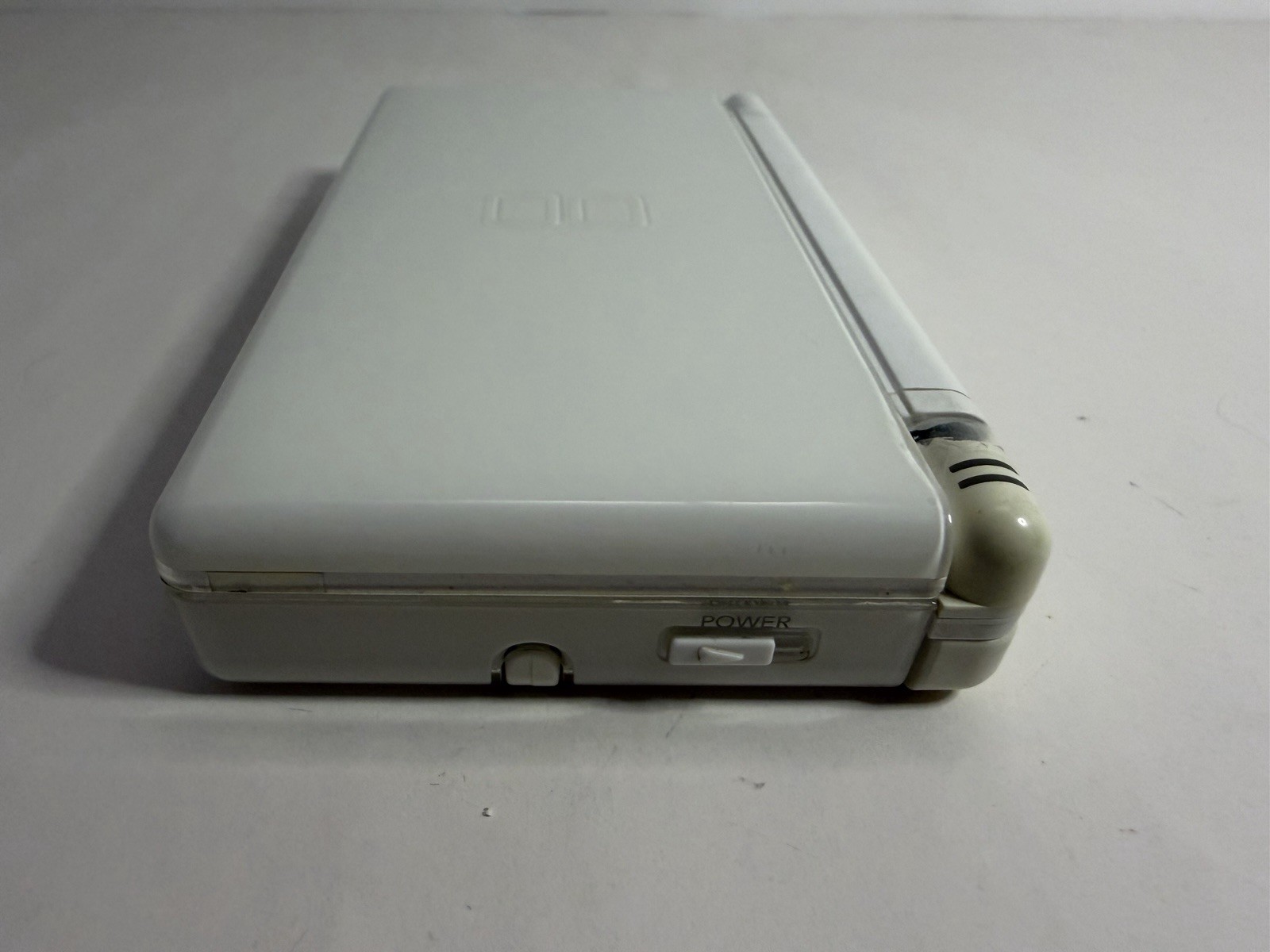 Nintendo DS Lite Crystal White Handheld Console w/ Charger Stylus 7 Games Works