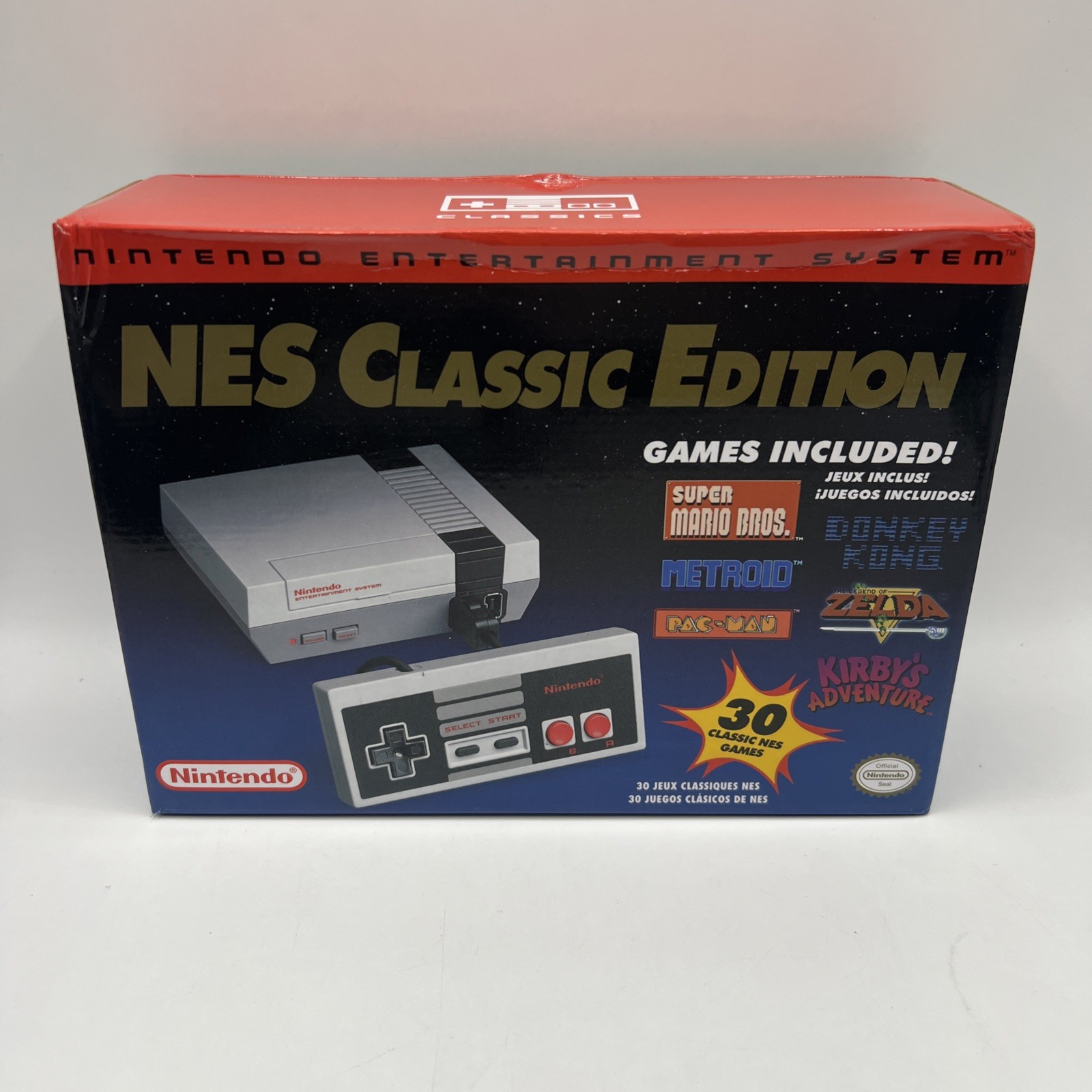 Nintendo Classic Edition 2016 NES Console Complete In Box CIB Tested Working
