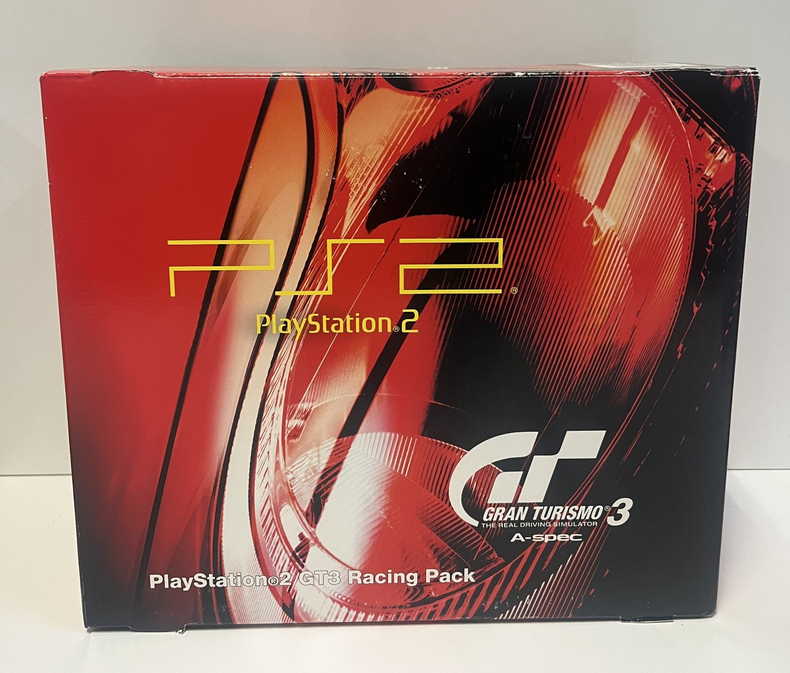 PLAYSTATION 2 LIMITED EDITION RACING PACK SCPH 35000 GT JAPAN 2001 CONSOLE