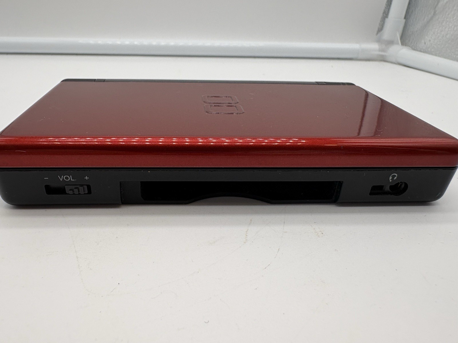 Nintendo DS Lite Crimson Handheld System – Red/Black, LEGO SW, And Carrying Case