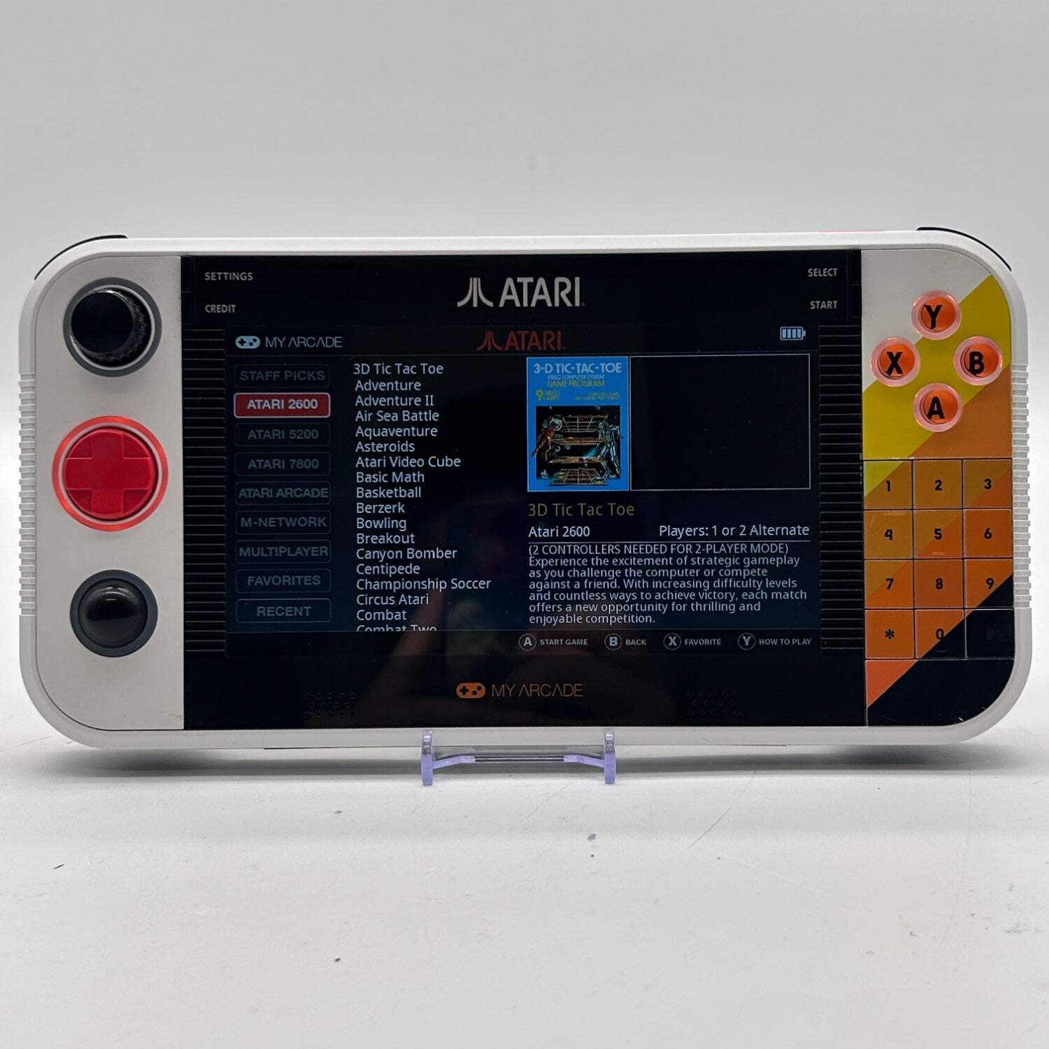 Atari GameStation Go Handheld Gaming Console