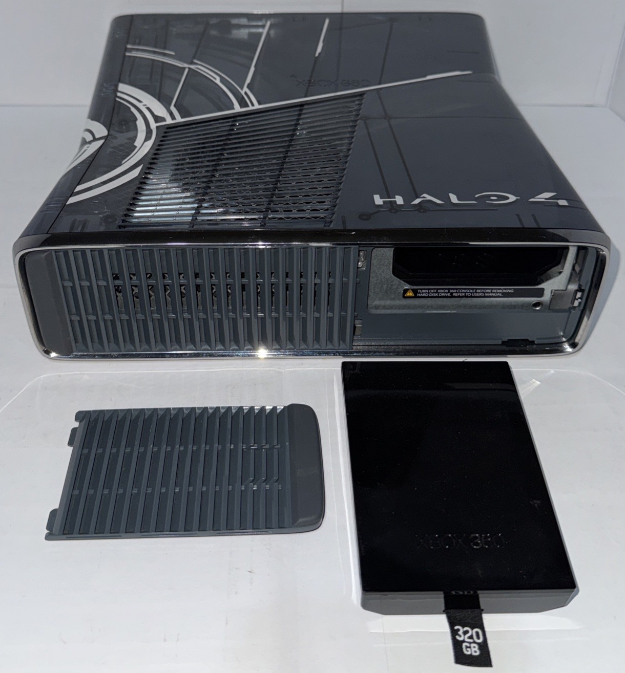 Halo 4 Special Edition Xbox 360 S Console Only Cleaned Tested & Works Read