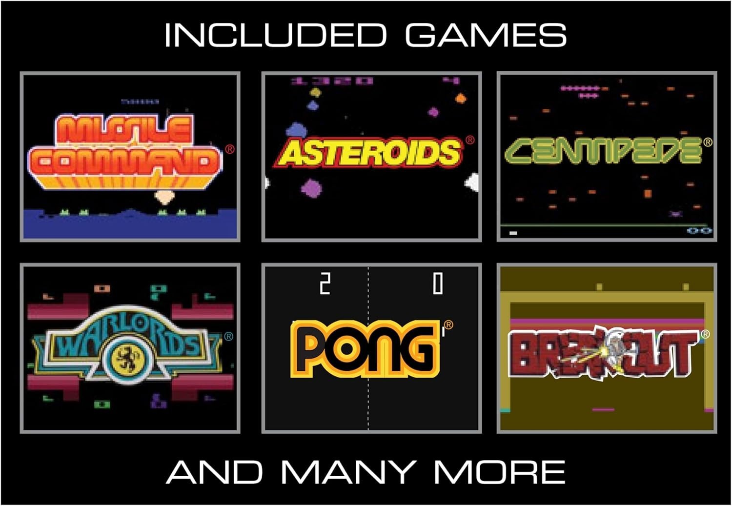 Atari Pocket Player Pro: Classic Gaming Reimagined – 100 Games & Headphone Jack