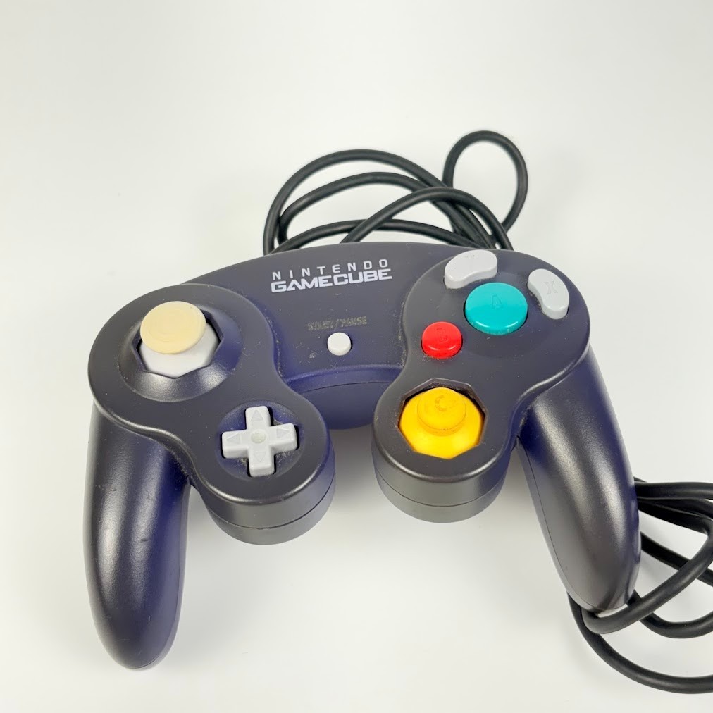 Nintendo GameCube Indigo DOL-001 Console Controller OEM AC Japan Junk Read Fail