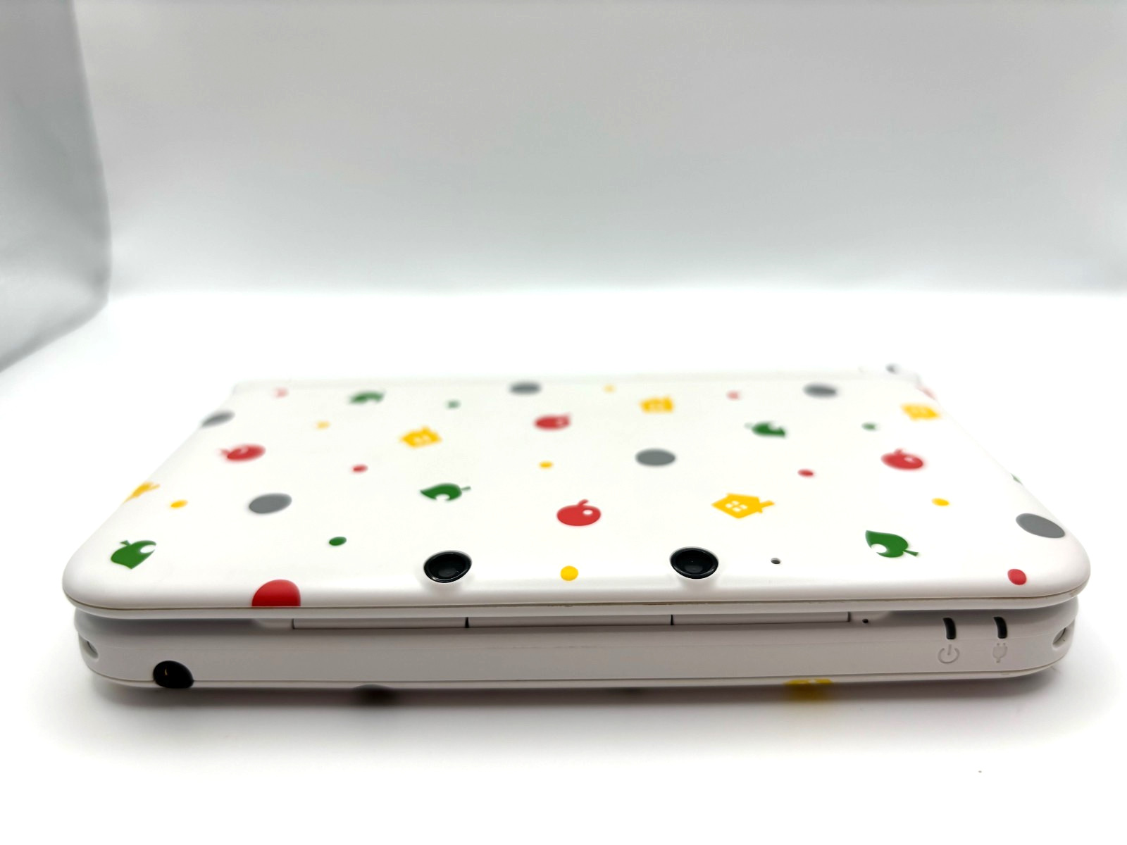 Nintendo 3DS LL XL Animal Crossing Edition Console White Japan Tested