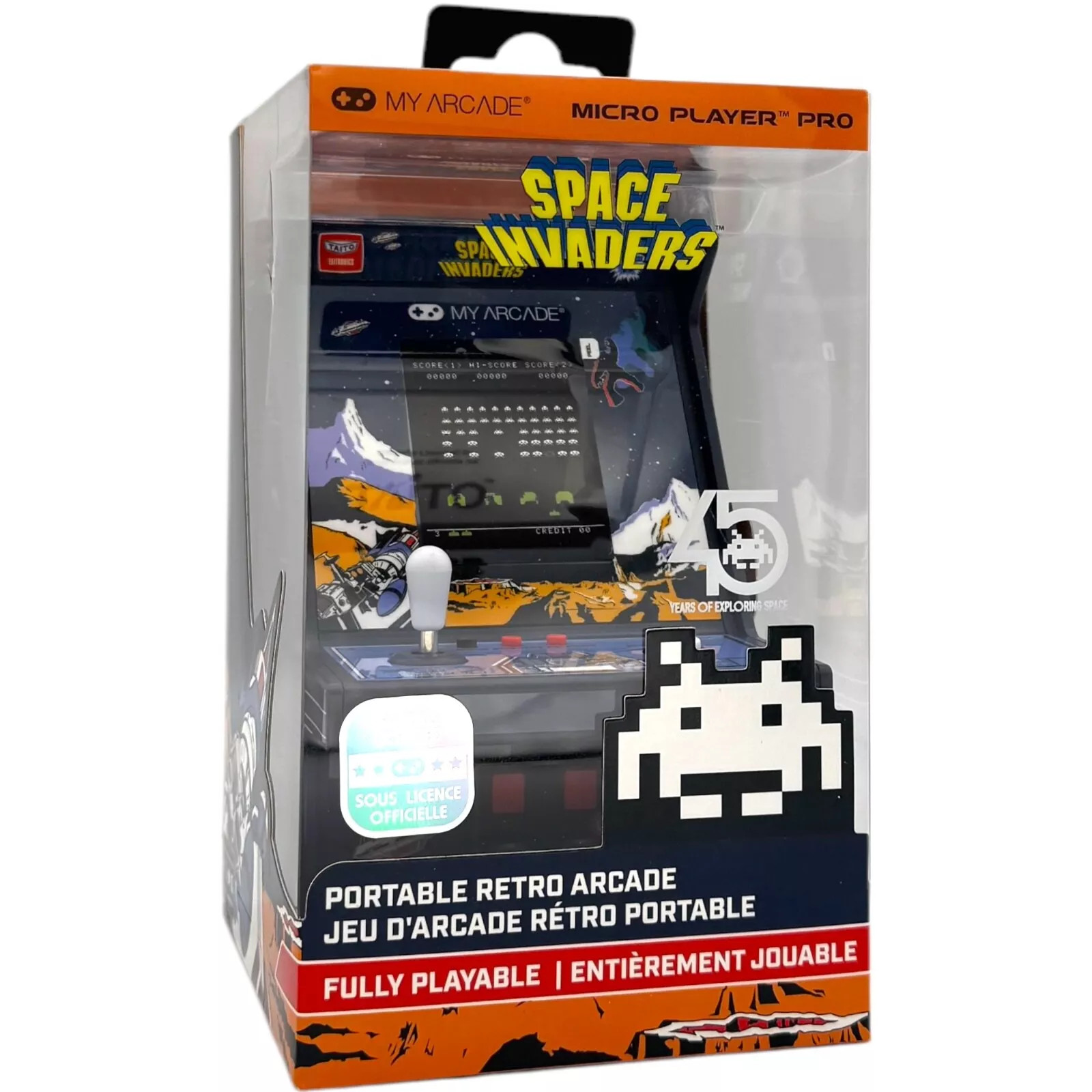 MY ARCADE Micro Player Pro Space Invaders Portable Video Games NEW Sealed Box