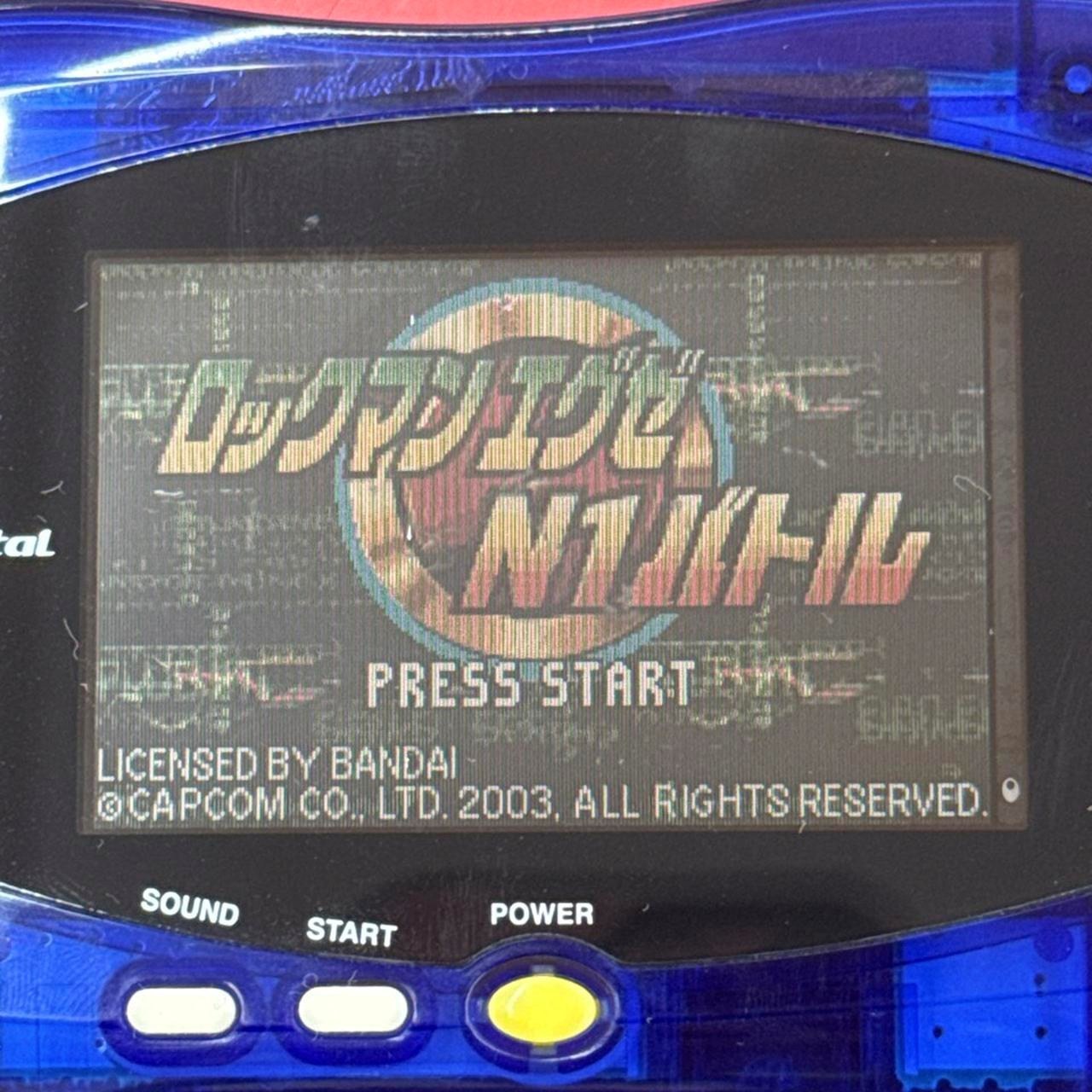 BANDAI WonderSwan Crystal SCT-001 Console From Japan A1854