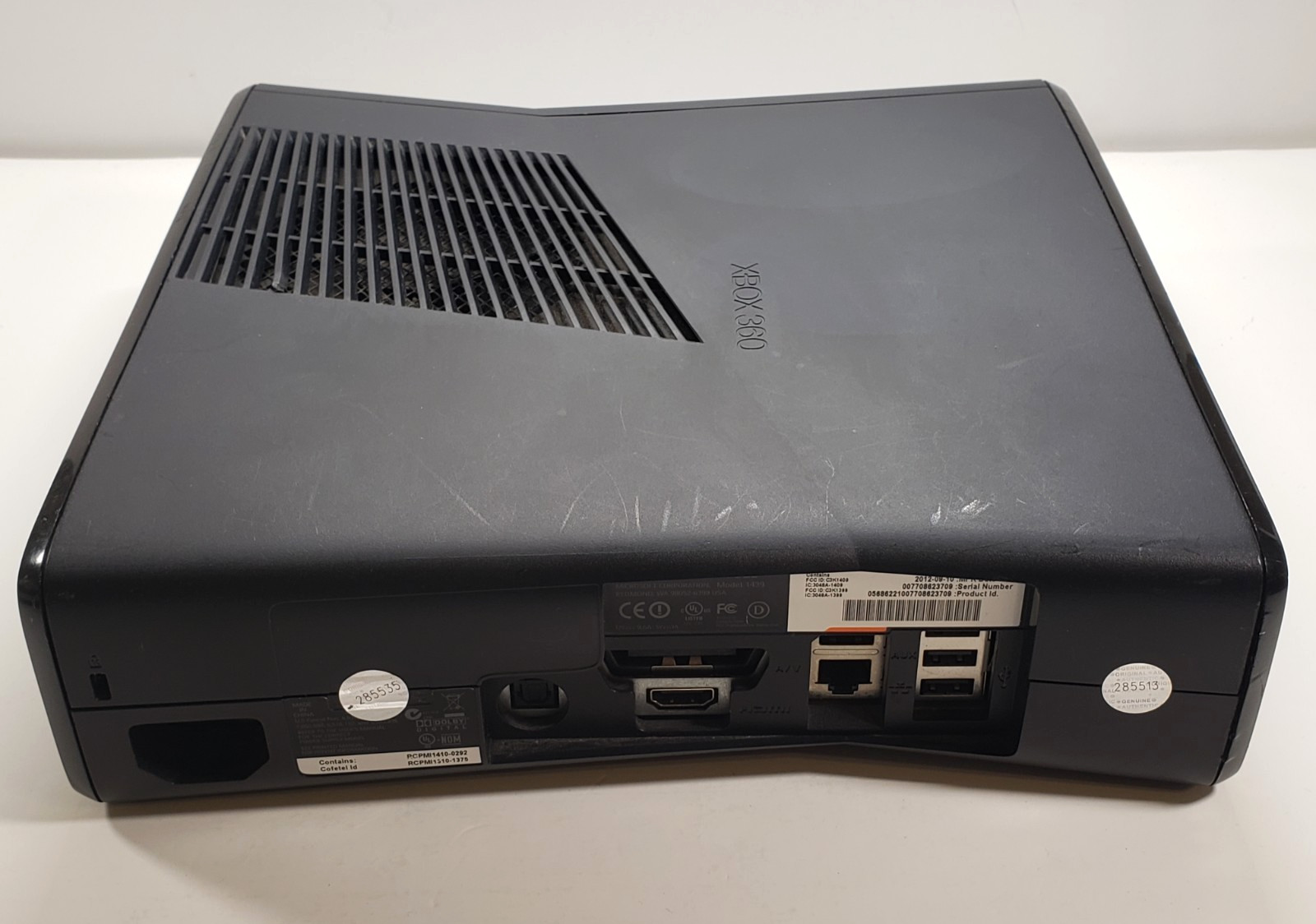 Microsoft Xbox 360 S Console [1439] Gaming System Console Only – No Harddrive
