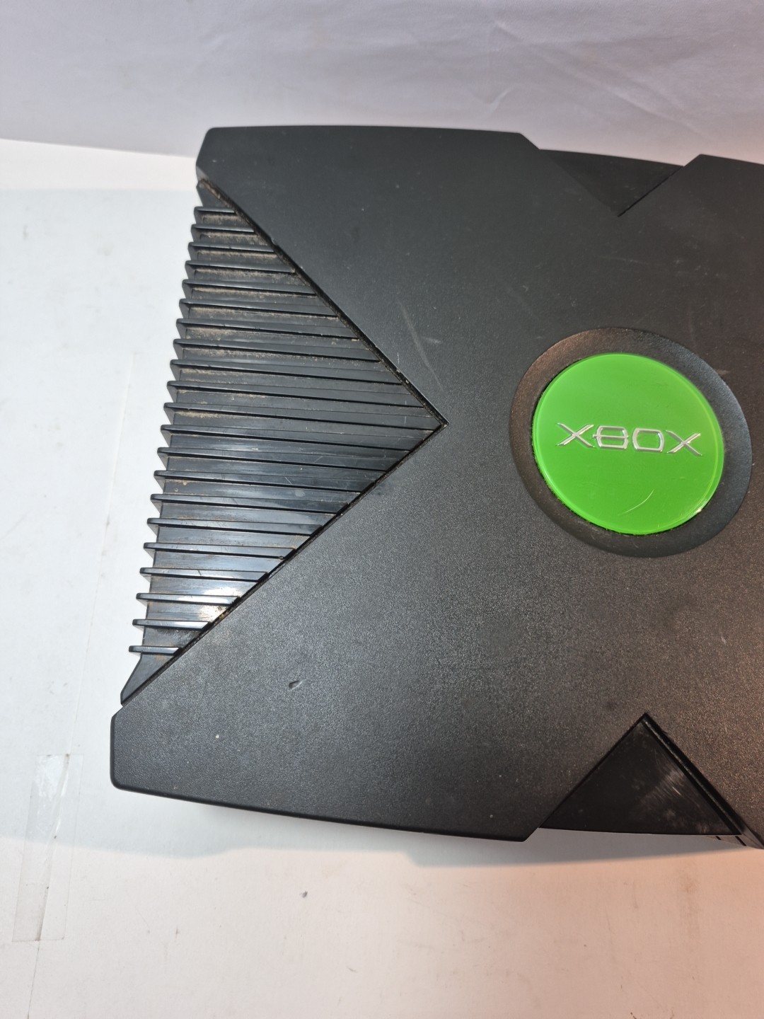 Original Xbox Console Only For Parts Or Repair Tray Sticks Yellow Light Blinks