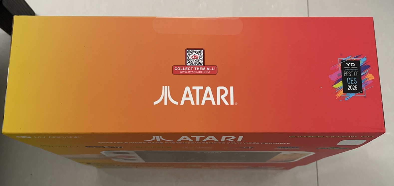MY ARCADE ATARI Gamestation Go Portable Video Game System ! Authentic 100%
