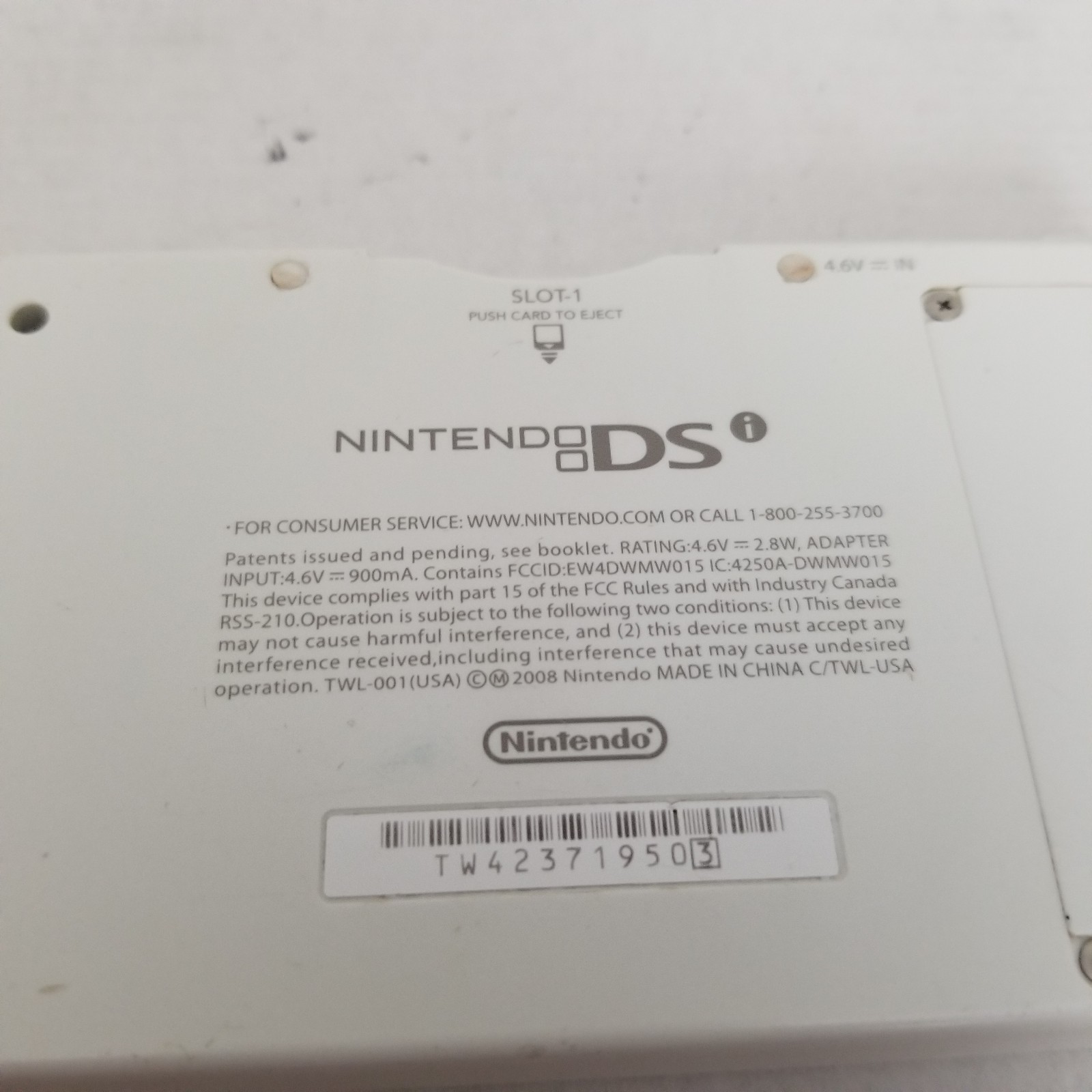 Nintendo DSi Console White Bundle with 8 Games Charger Case Tested Working Kids