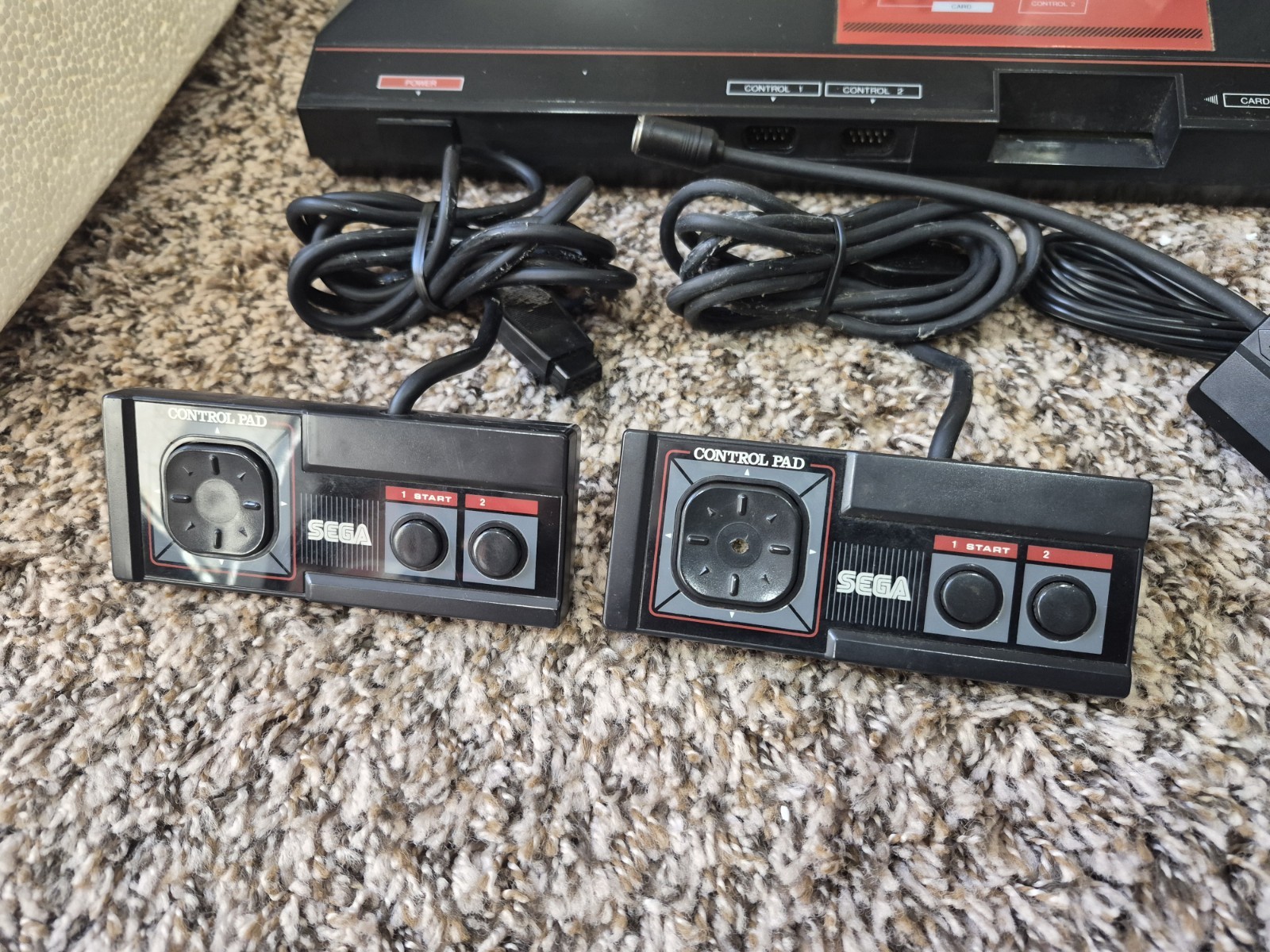 Sega Master System Console Complete in Box CIB TESTED WORKING