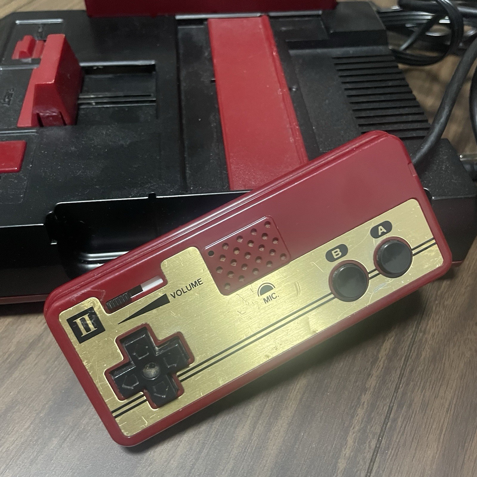 NES Nintendo Famicom Black Console AV / USB Power Supply Ver. JAPAN Rare