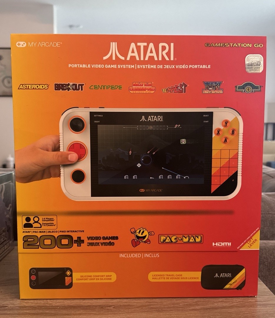Atari MyArcade Gamestation Go Handheld Gaming System Bundle – Brand New & Sealed